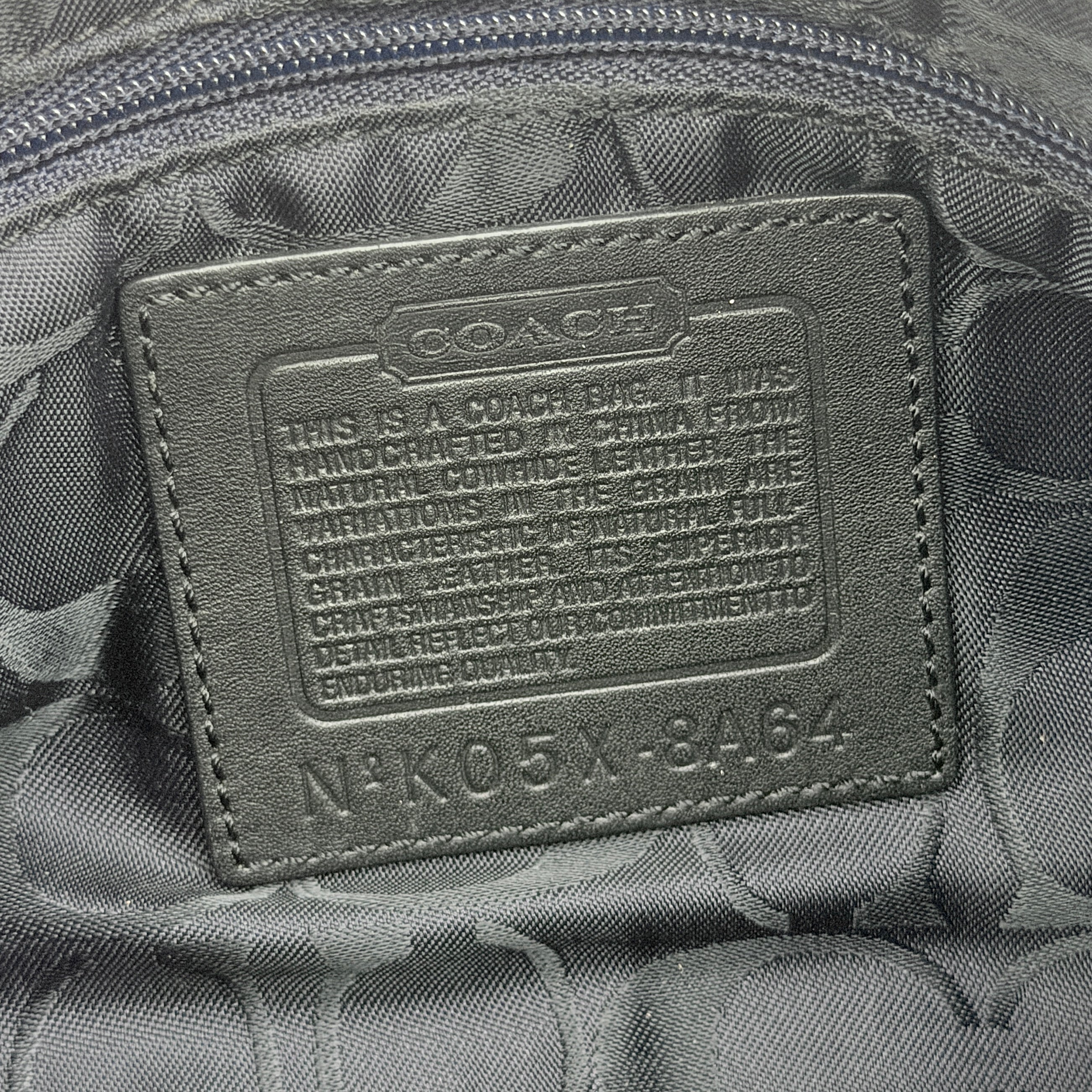 Coach Y2K Hampton Demi Baguette Shoulder Bag Black