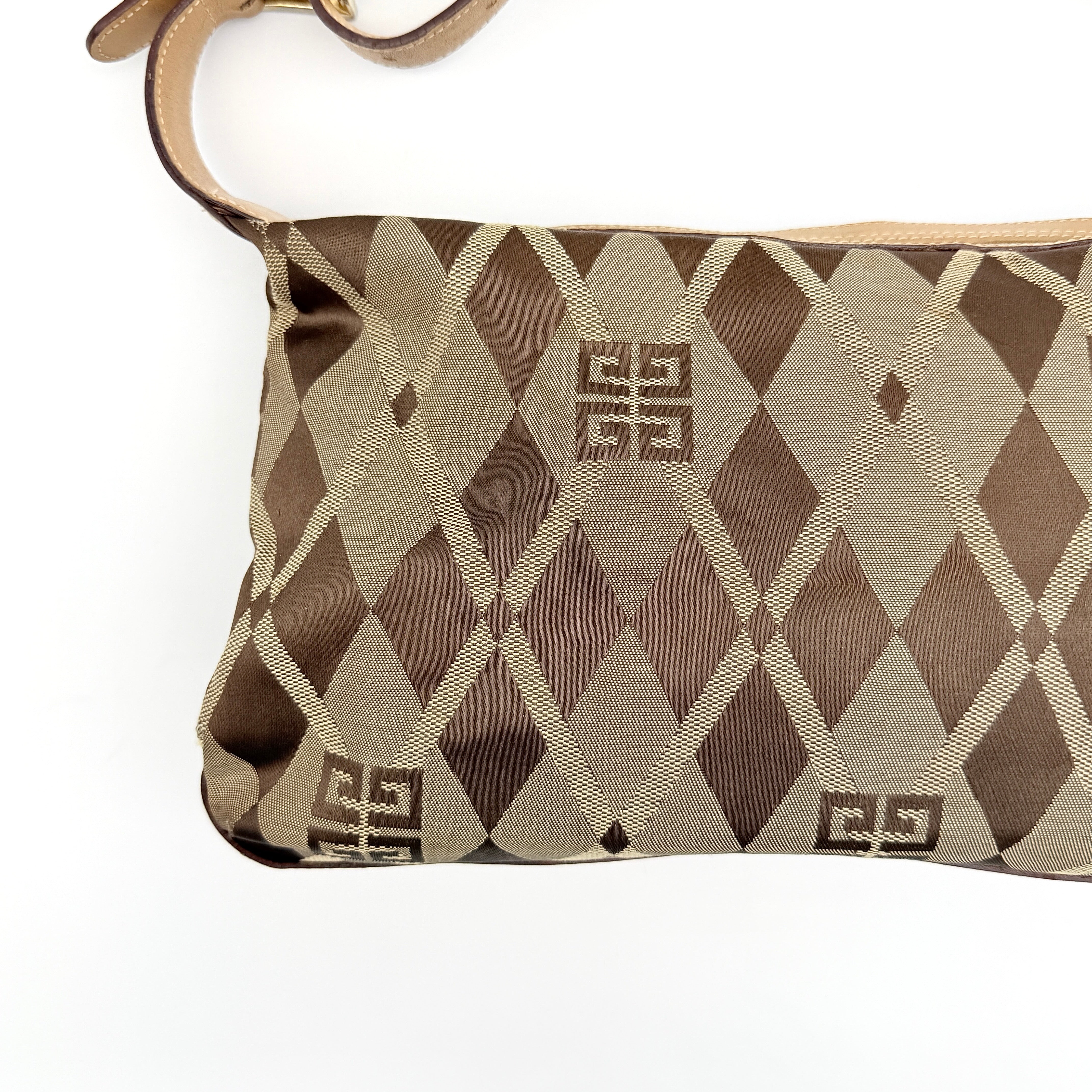 Givenchy 4G Monogram Shoulder Beige/Brown