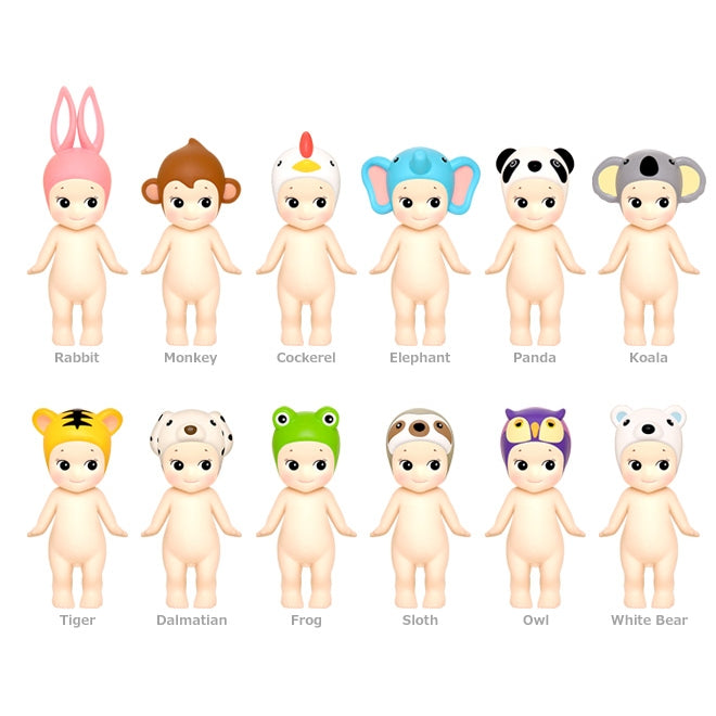 Sonny Angel collectible figure from Animal Series Version 1, featuring a charming mini angel design with themed headgear.