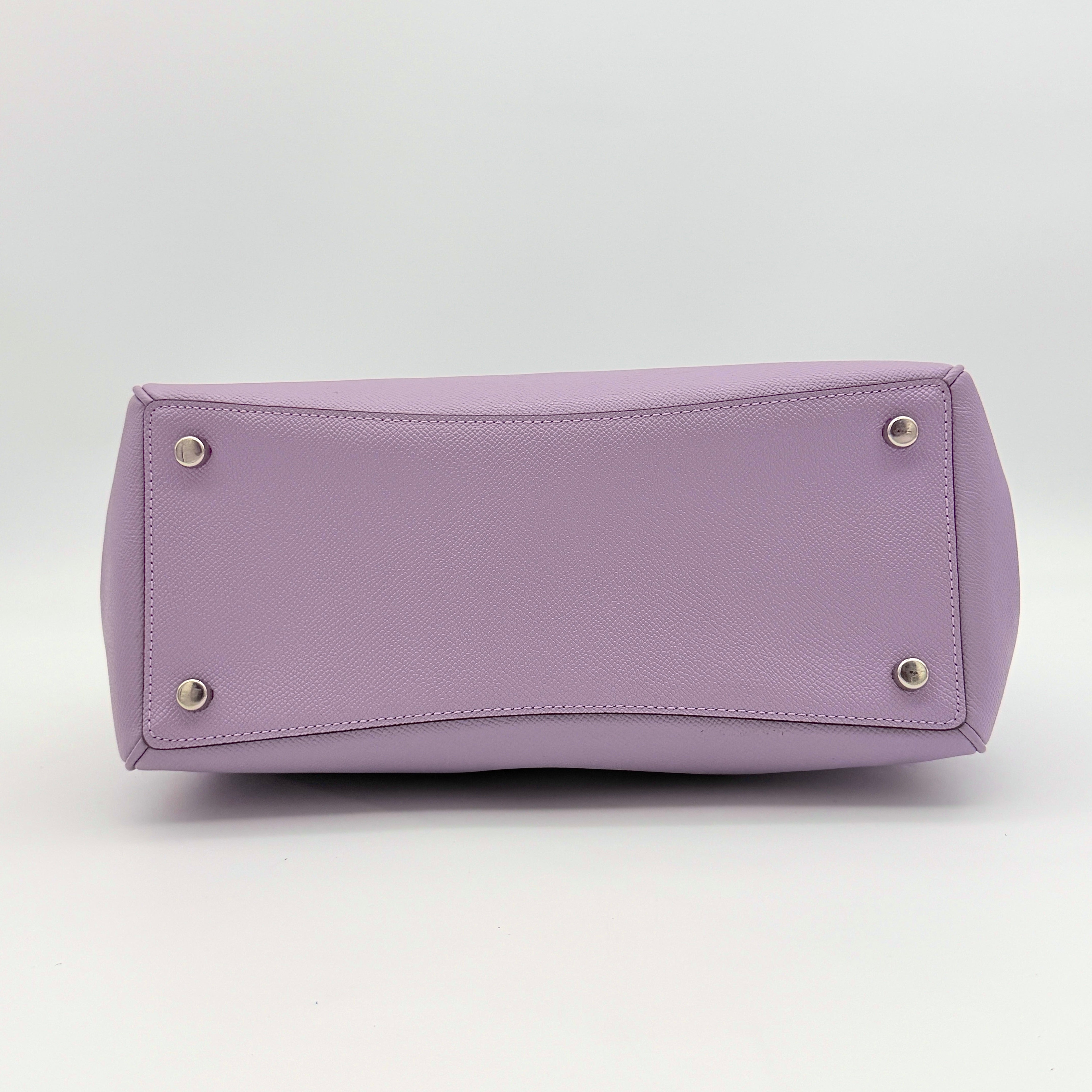 Coach 2Way Surrey Carryall Handbag Lilac Purple