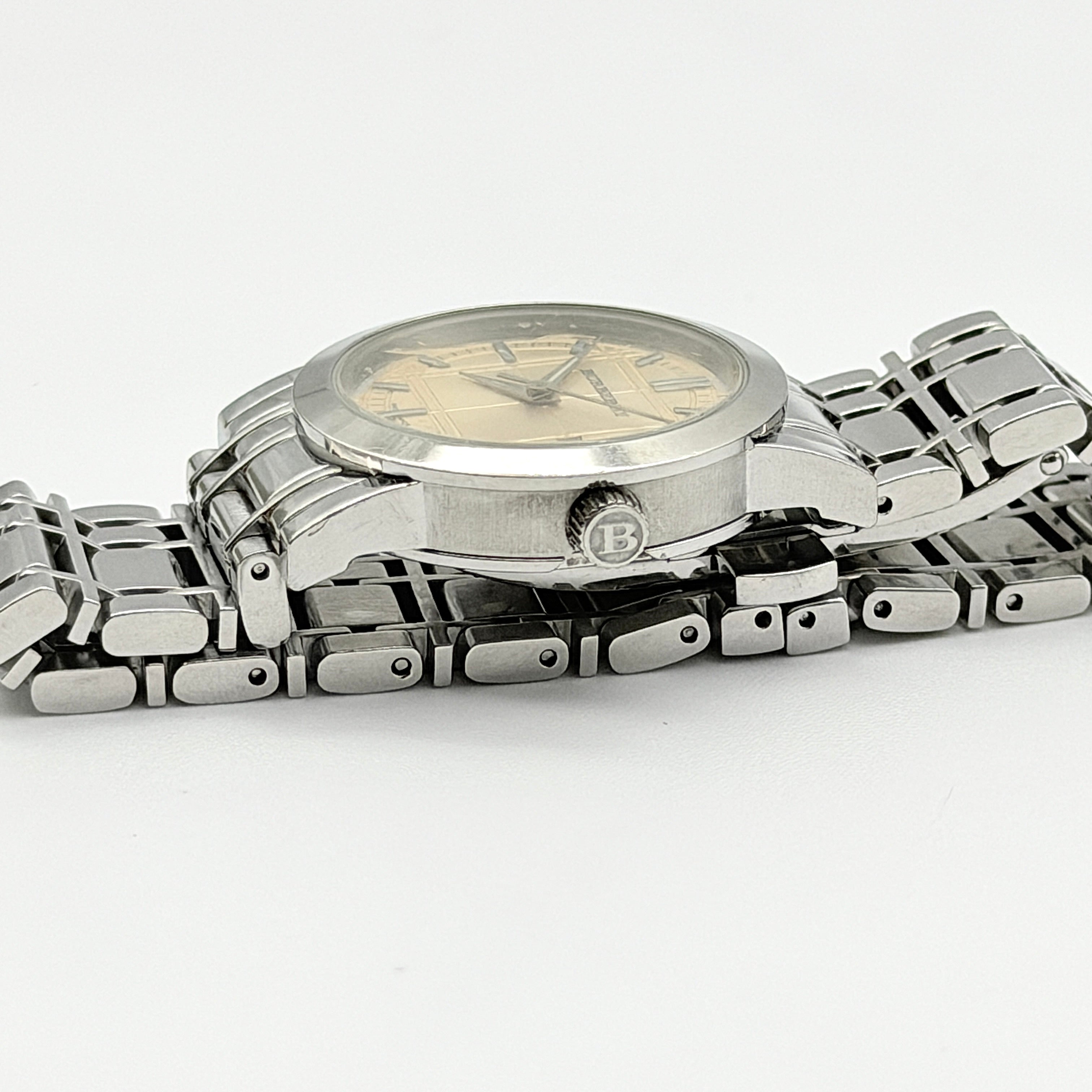 Burberry Heritage BU1353 Champagne Dial Stainless Steel Watch