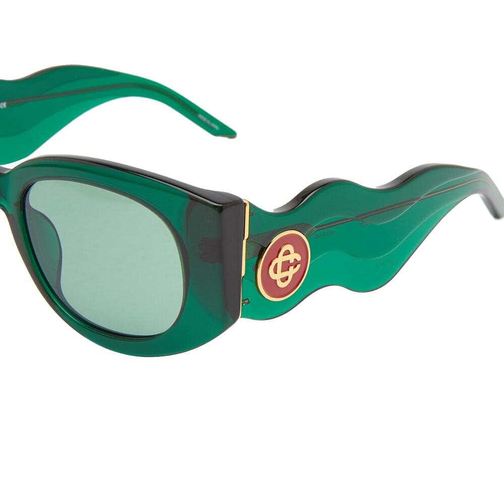 Casablanca The Memphis Sunglasses Green
