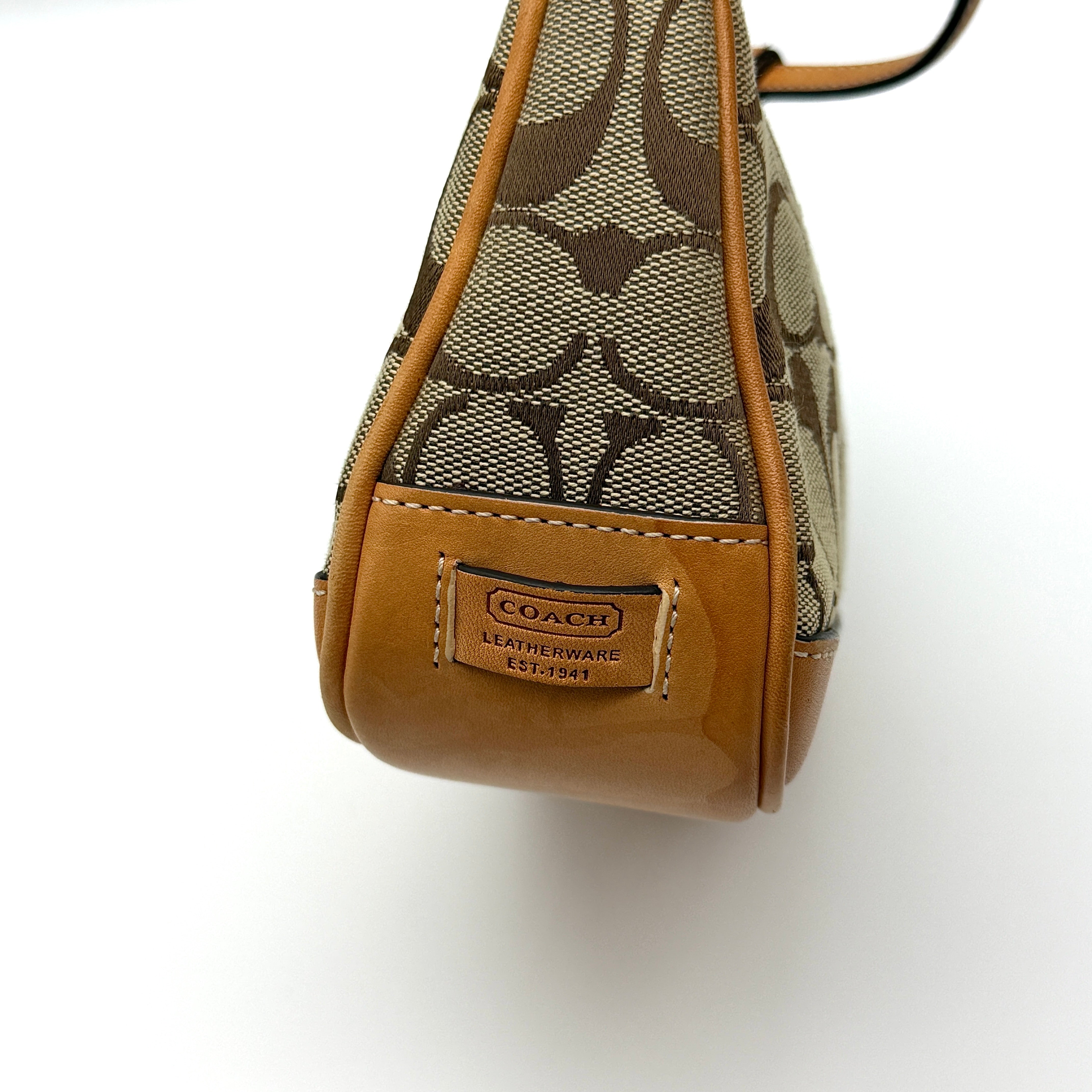 Coach Y2K Demi Shoulder Bag Tan