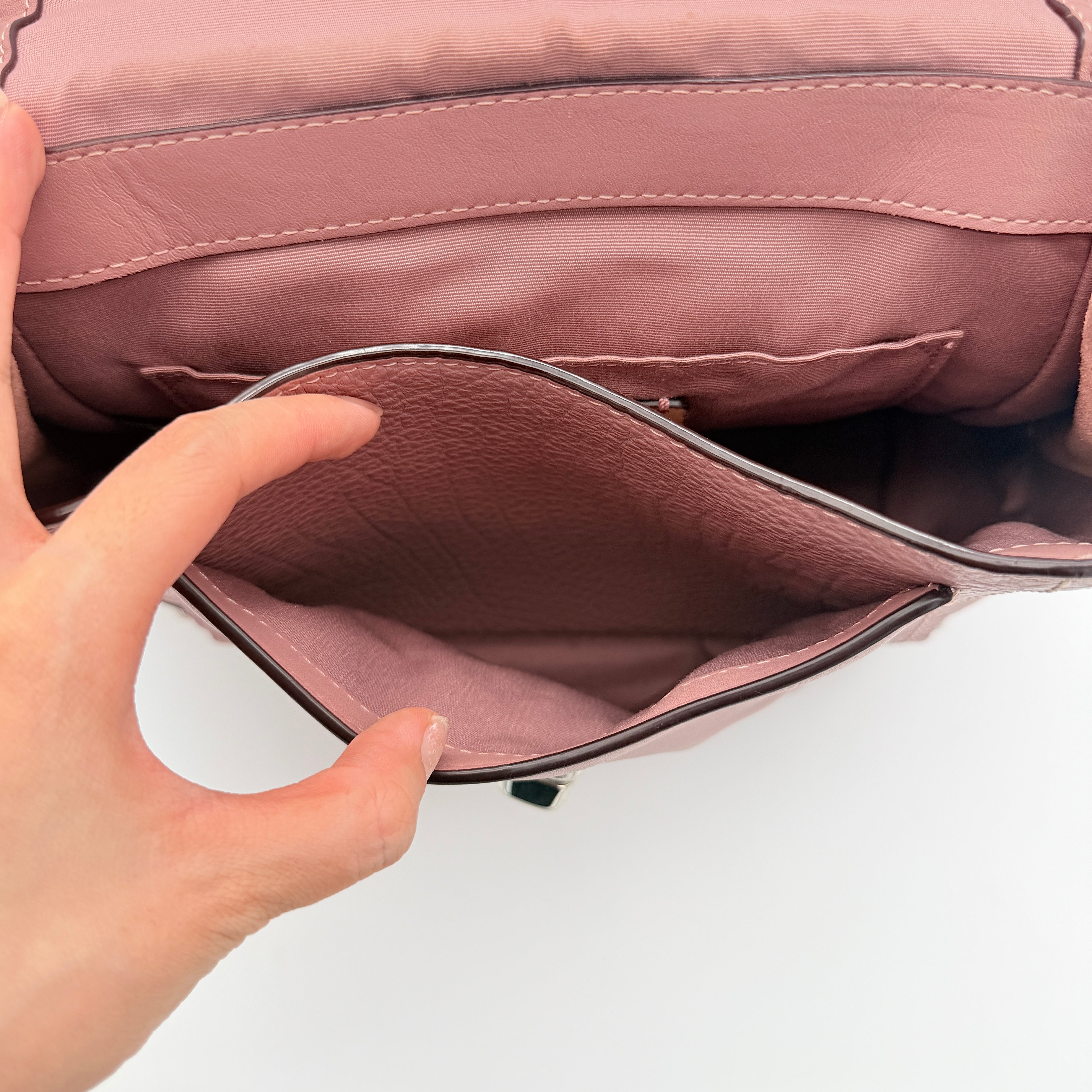 Coach Faye Convertible Backpack Dusty Pink
