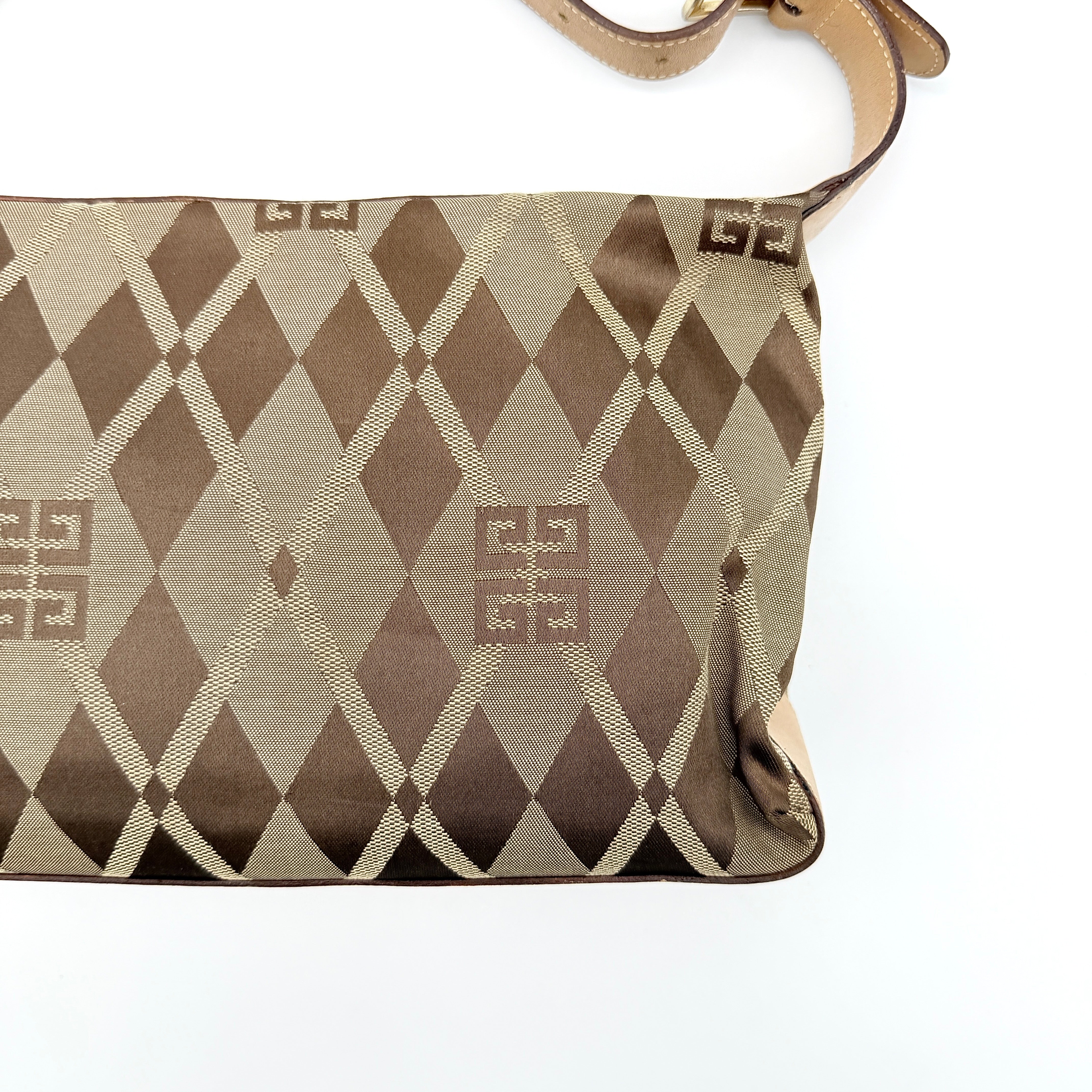 Givenchy 4G Monogram Shoulder Beige/Brown