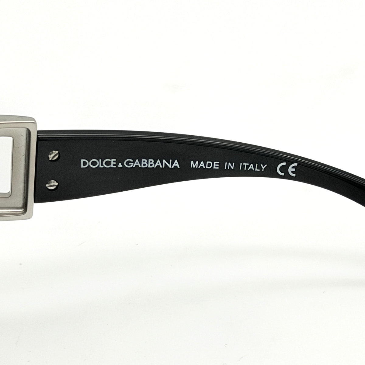 Dolce & Gabbana DG6030B DG Rhinestone Sunglasses Black