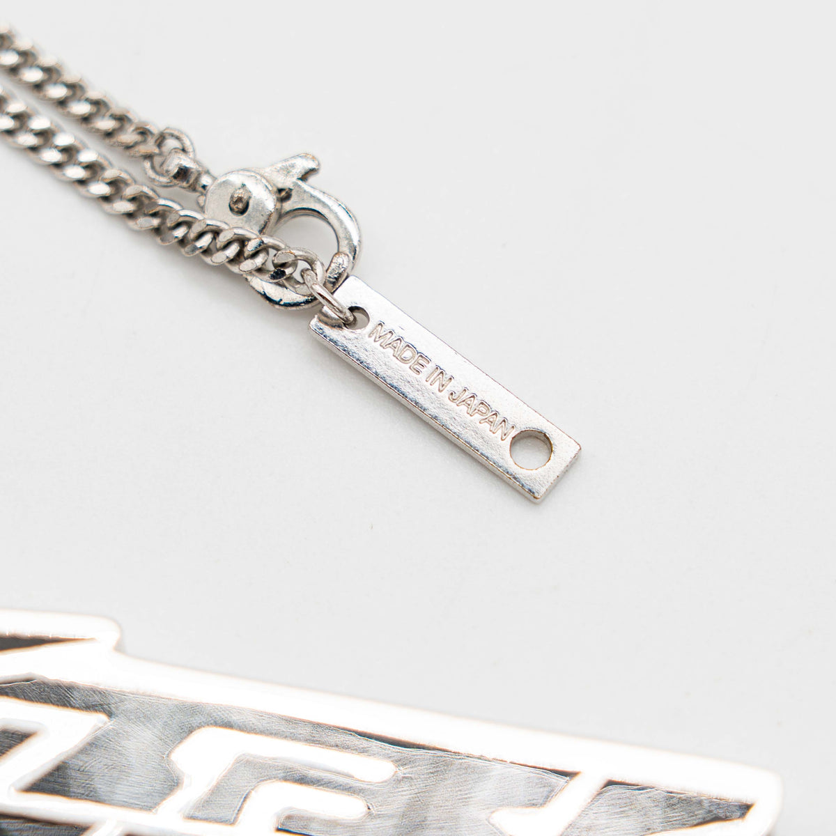 AMBUSH Y2K USB Charm Necklace Black/Silver