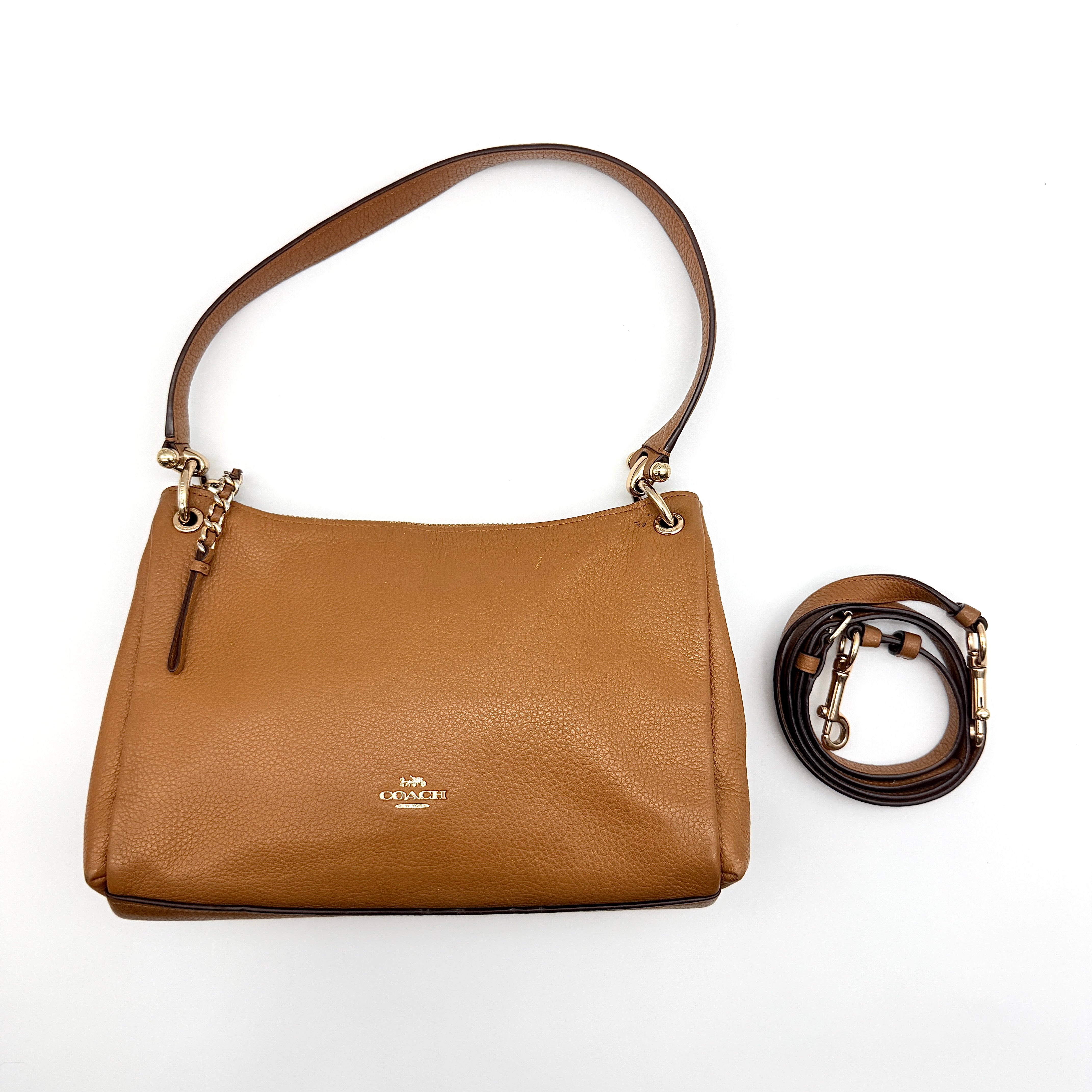 Coach 2Way Mia Shoulder Bag Brown