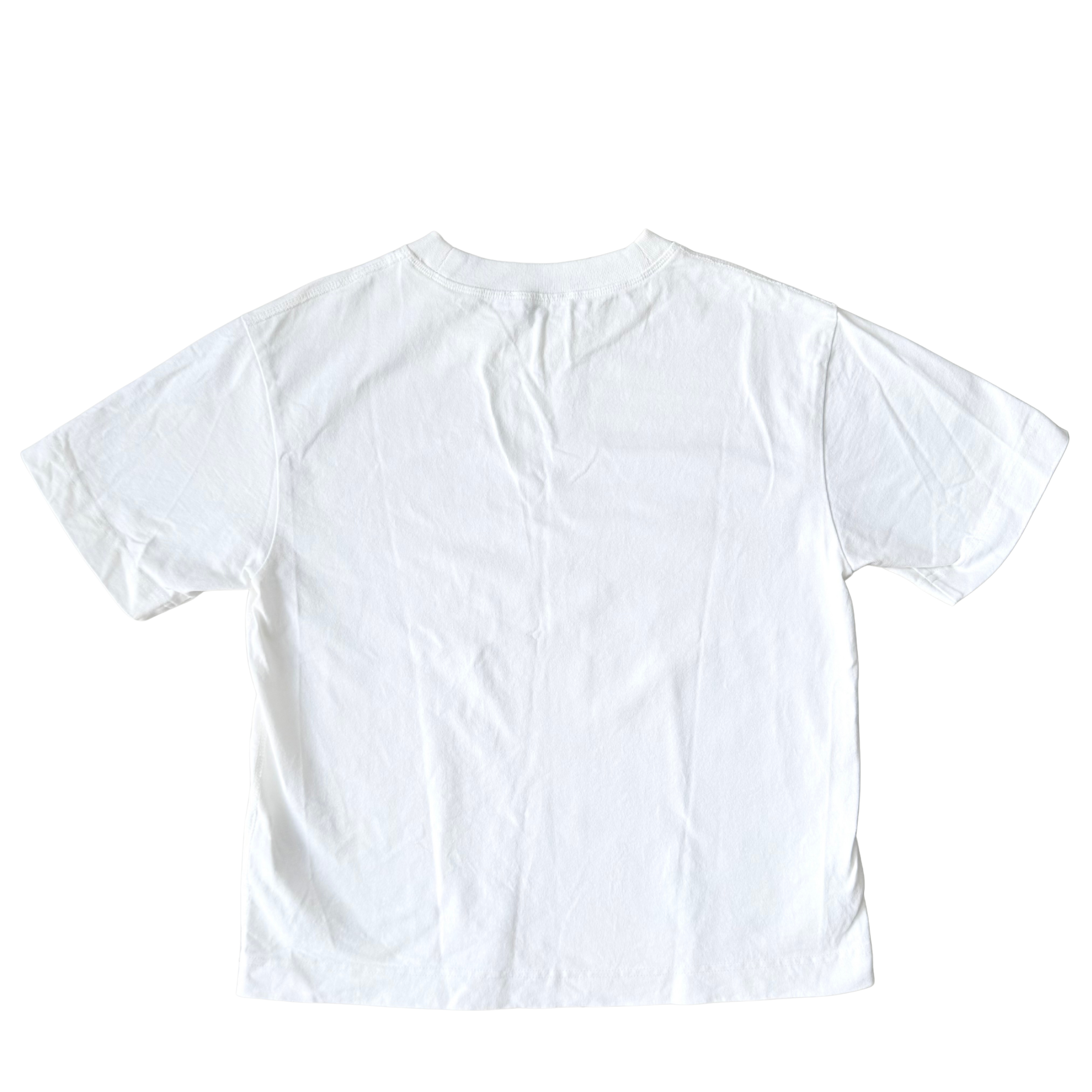(XXS) Acne Studios Logo T-shirt Optic White