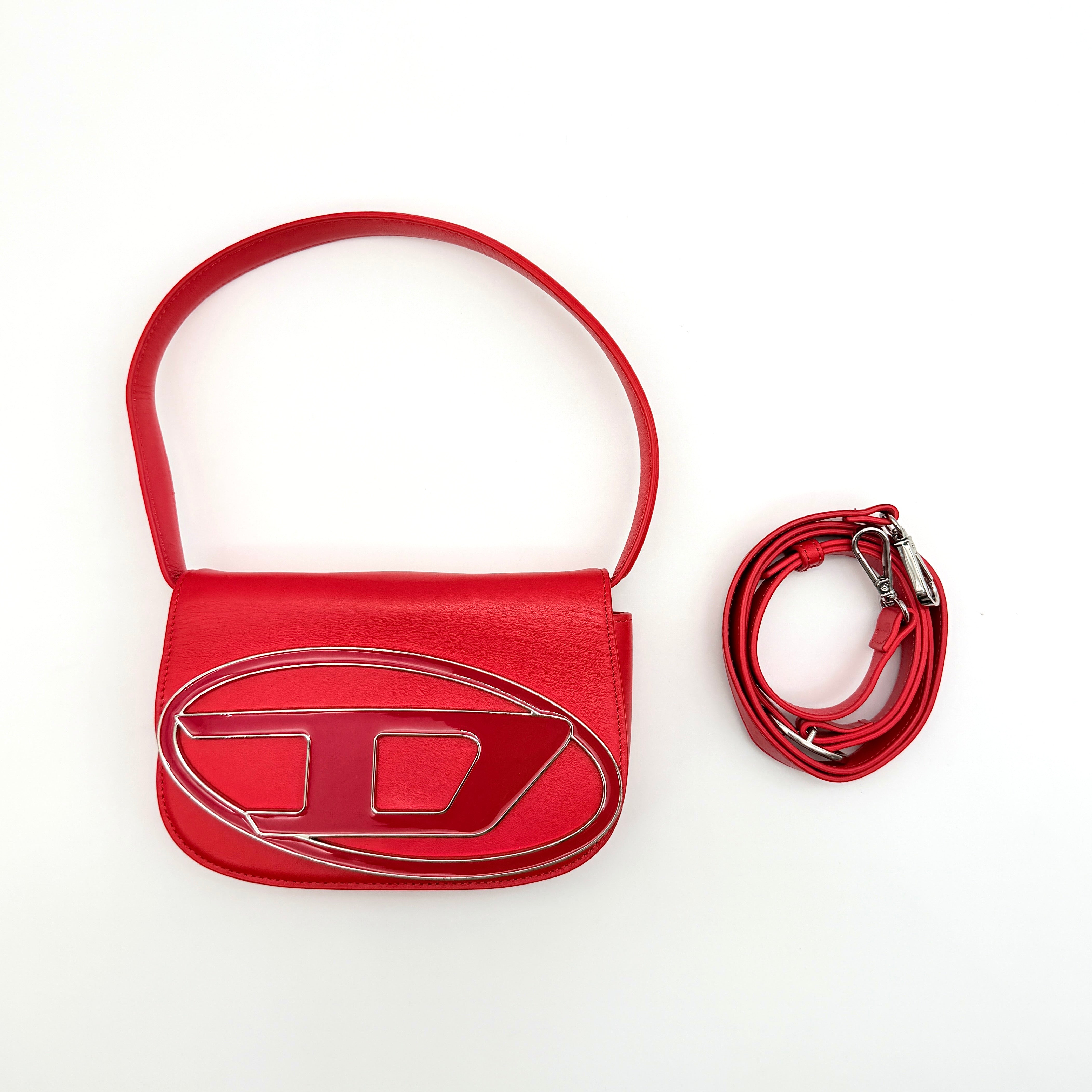 Diesel 2Way 1DR Shoulder Bag Red