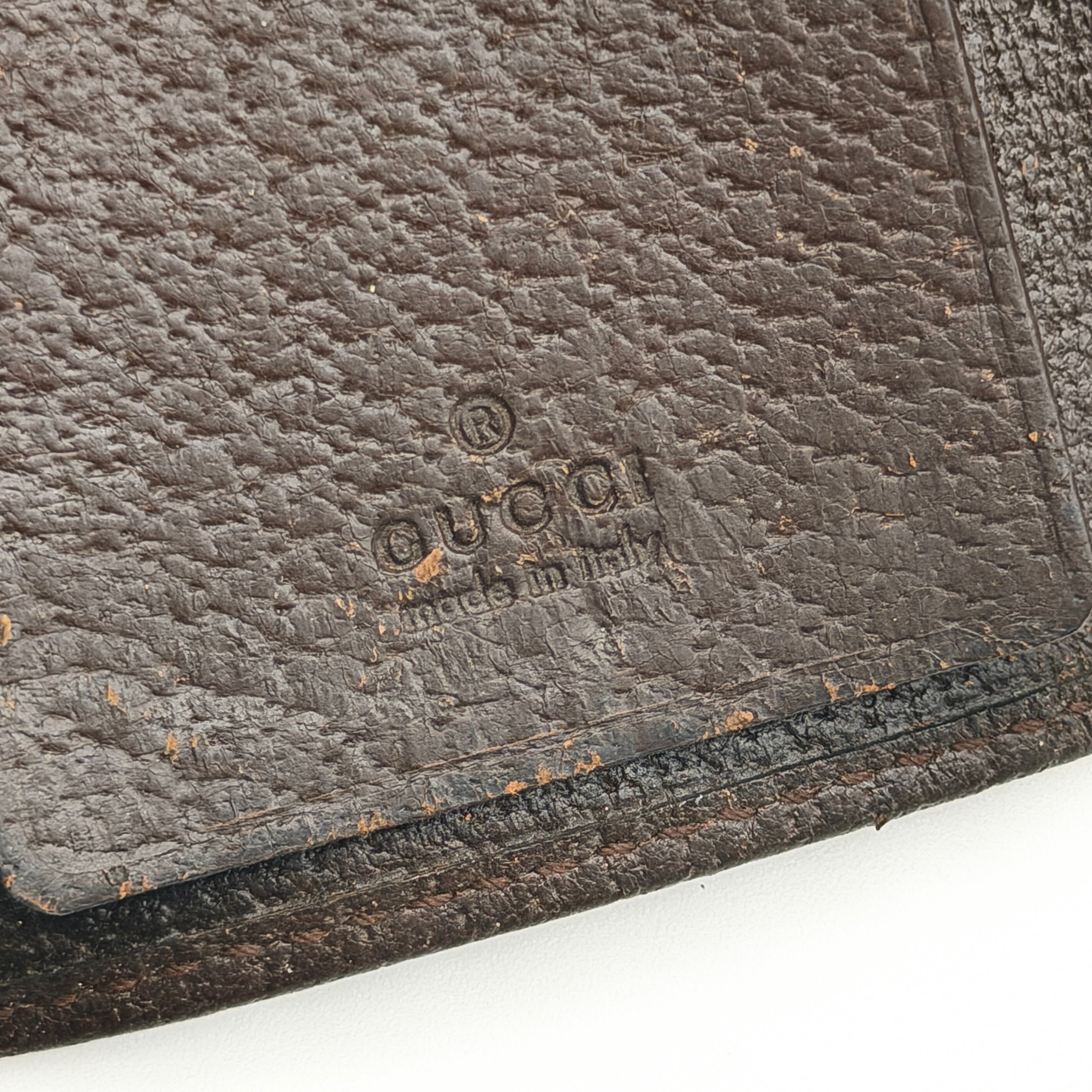 Gucci GG Monogram Key Case Beige/Brown