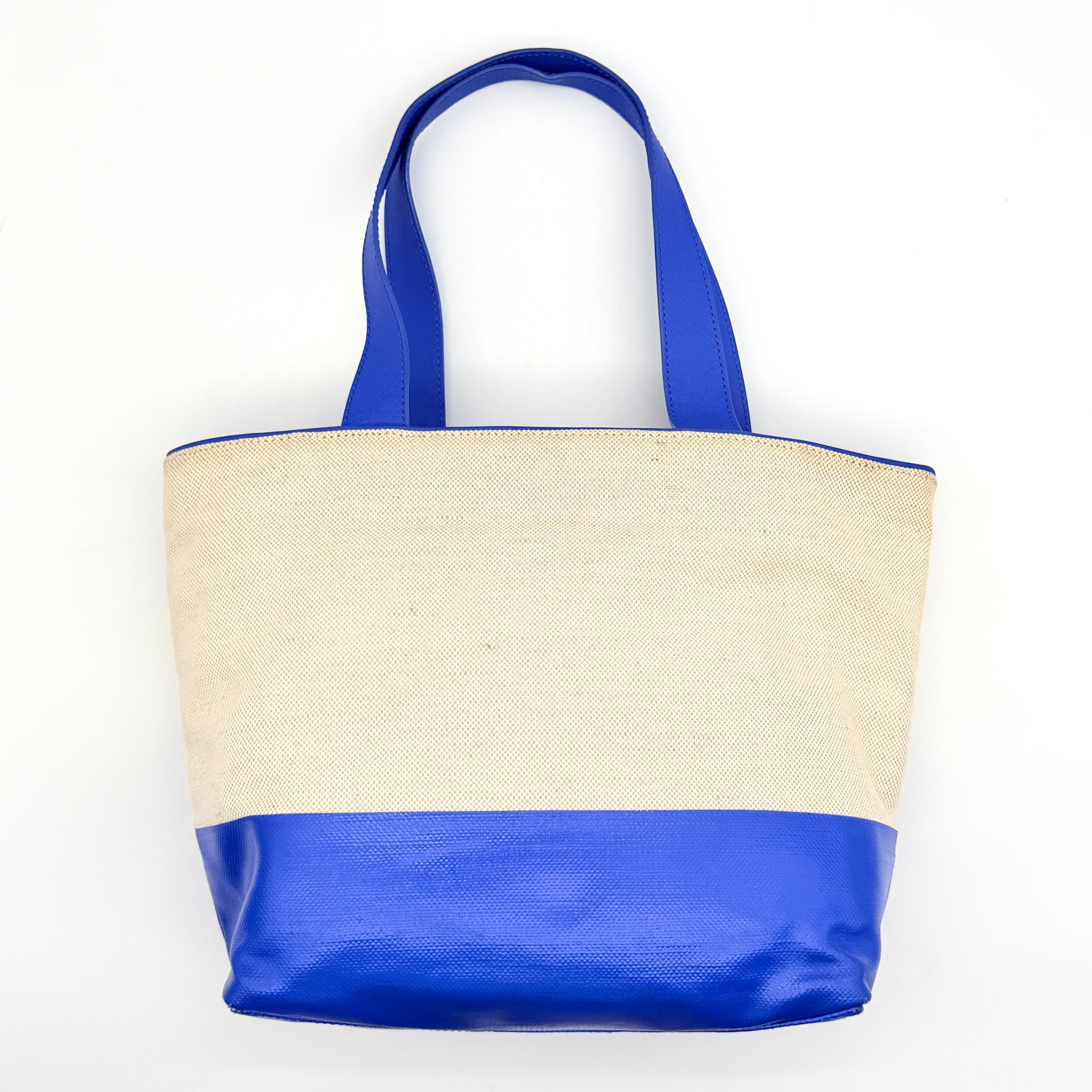 Kate Spade New York Heritage Spade Logo Tote Blue/Cream