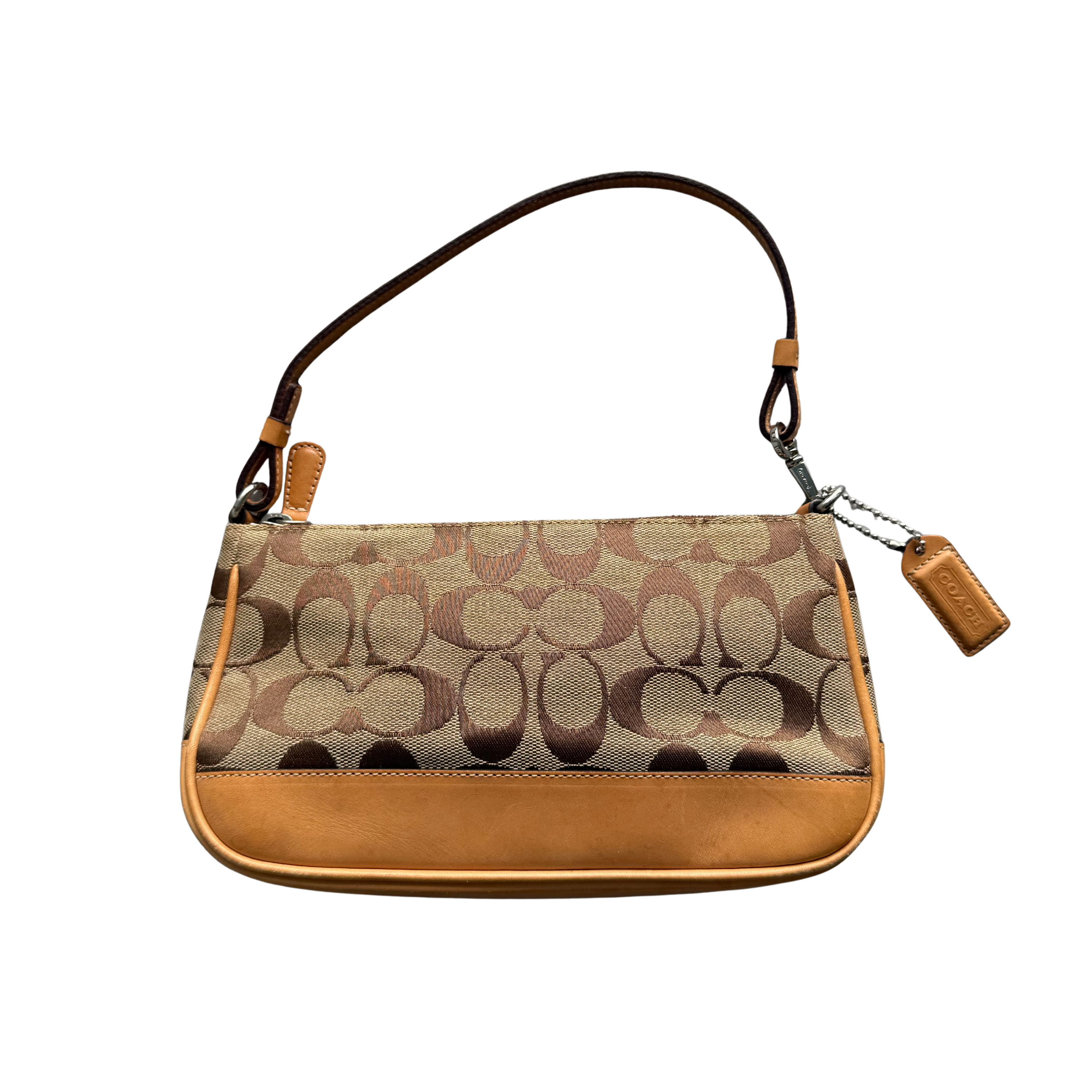 Coach Y2K Demi Shoulder Bag Tan