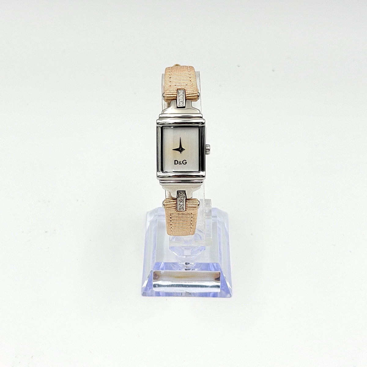 Dolce & Gabbana Rectangular Watch Beige