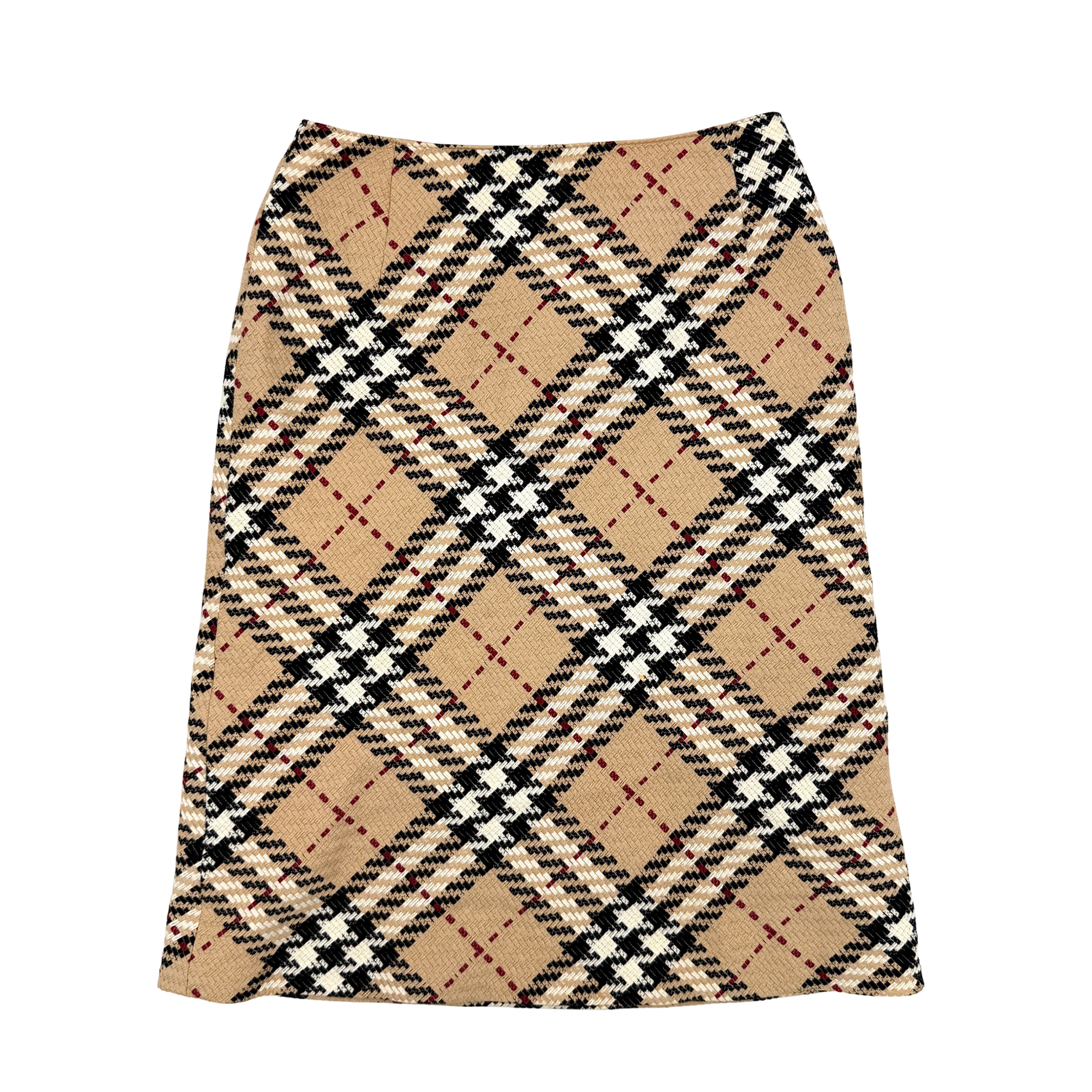 (40) Burberry London Nova Check Skirt