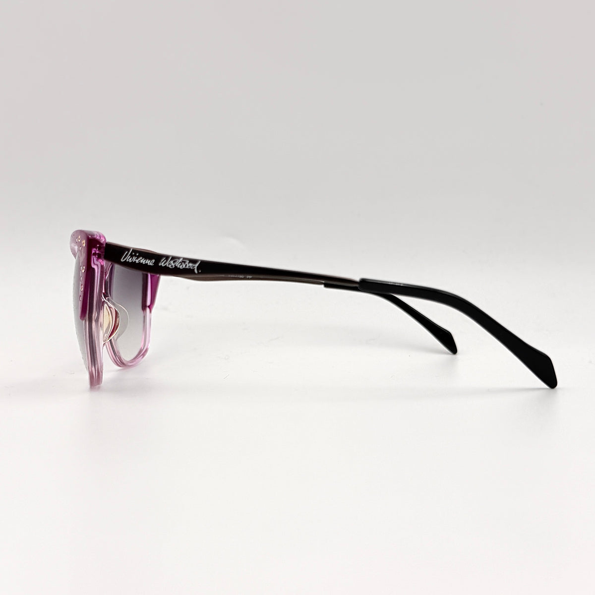 Vivienne Westwood Orb VW7750-PP Cateye Sunglasses Purple/Brown