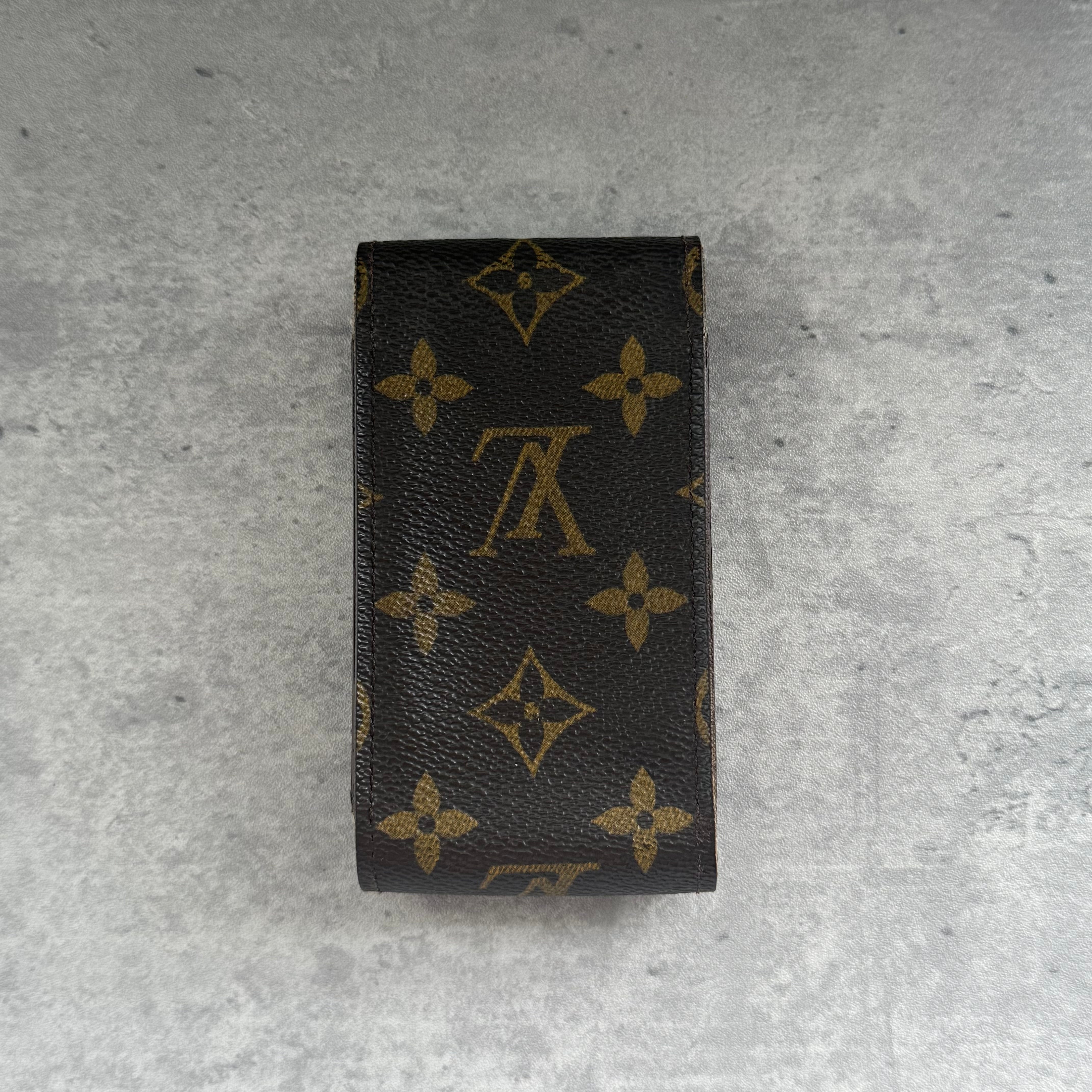 Louis Vuitton Monogram Cigarette Case Brown