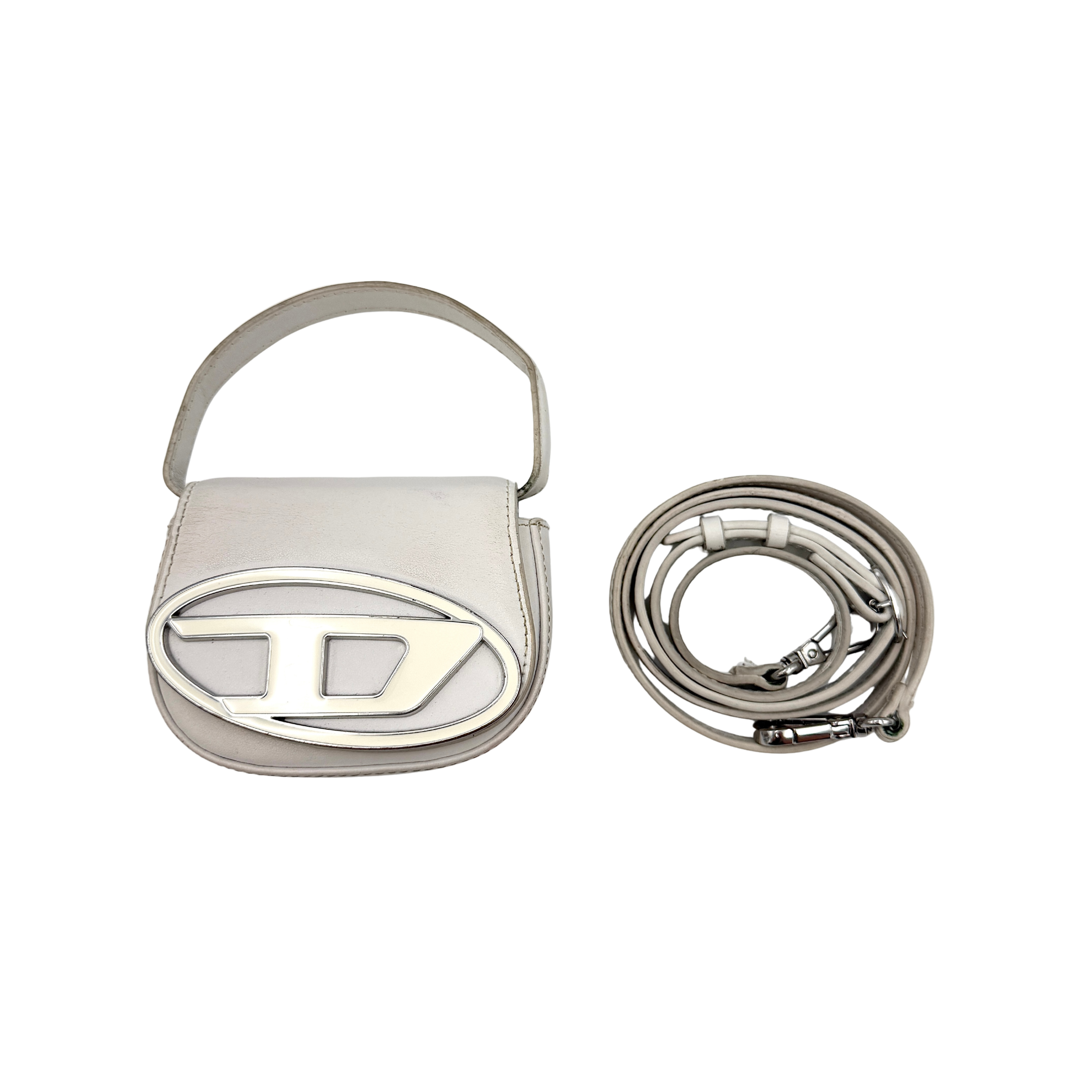 Diesel 2Way 1DR-XS Mini Bag White