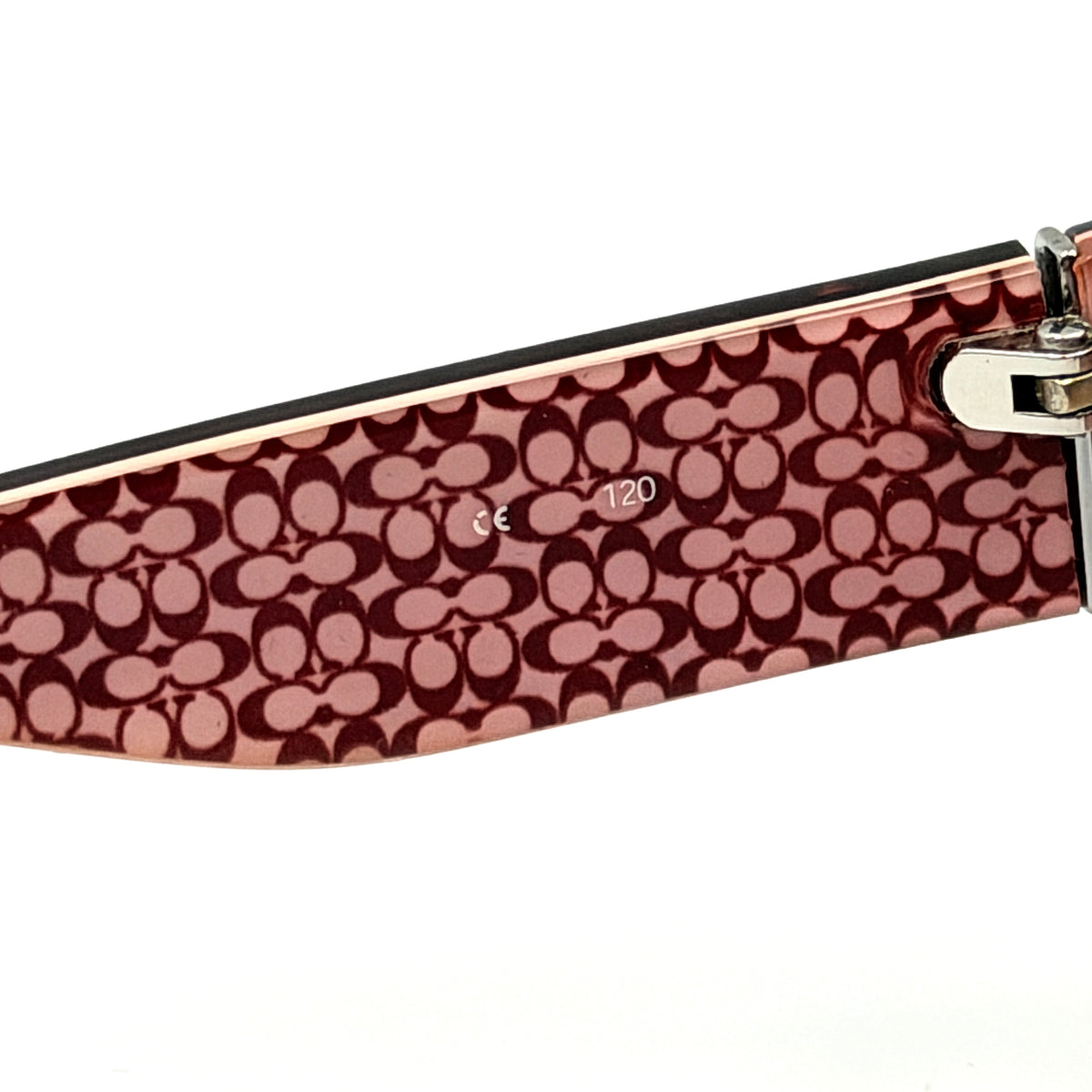 Coach Marlow (S787A) Crystal Floral Sunglasses Burgundy