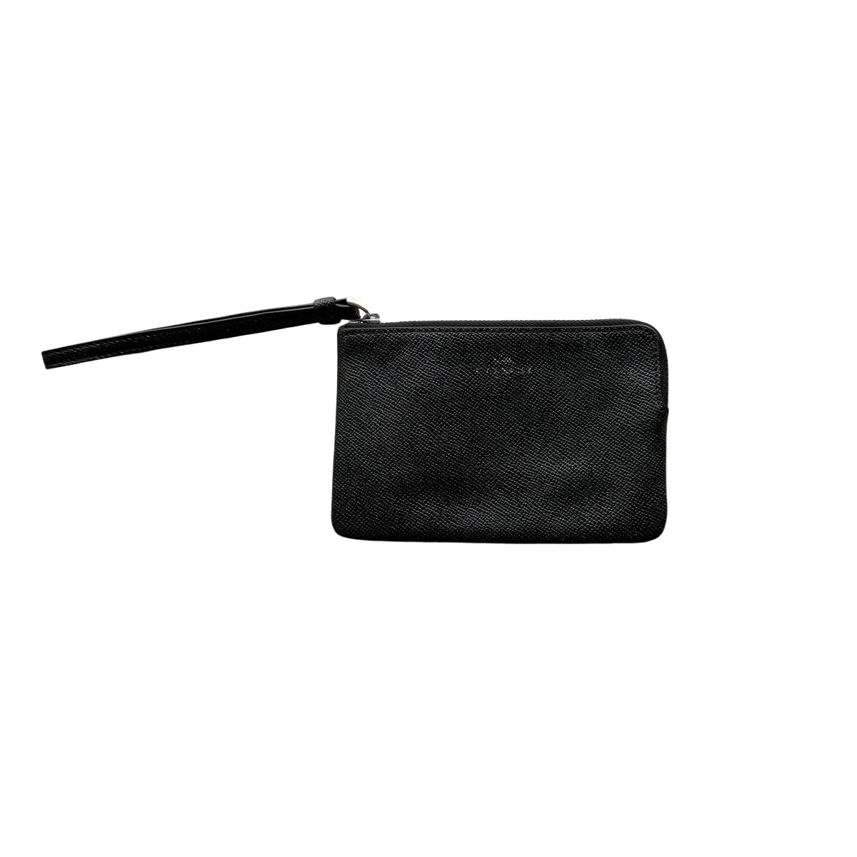 Coach Signature Black Wristlet