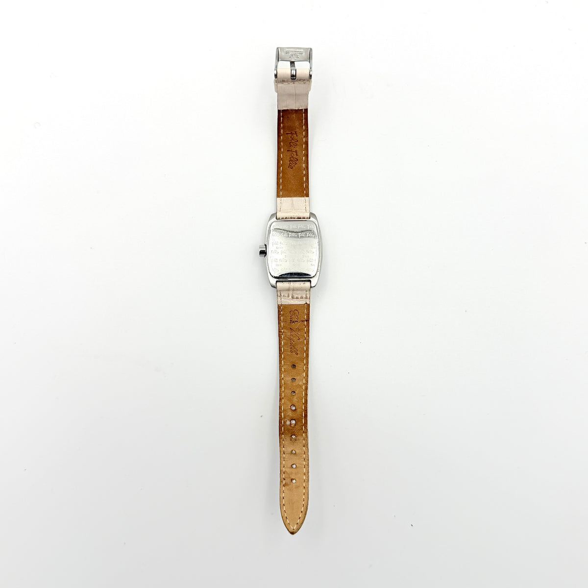 Folli Follie S922 Silver Dial Watch Beige