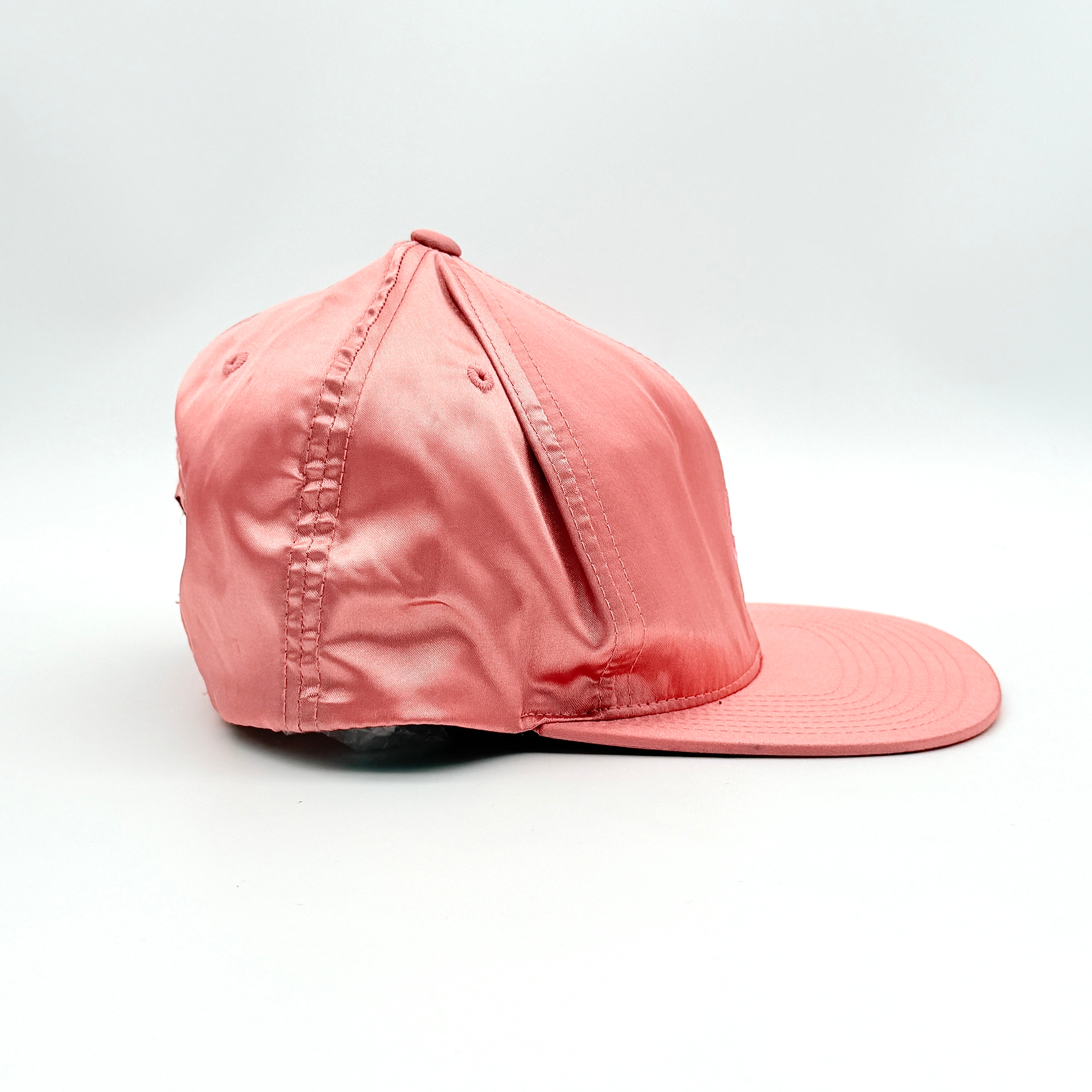 Stussy Polyester Embroidered Satin Cap Pink