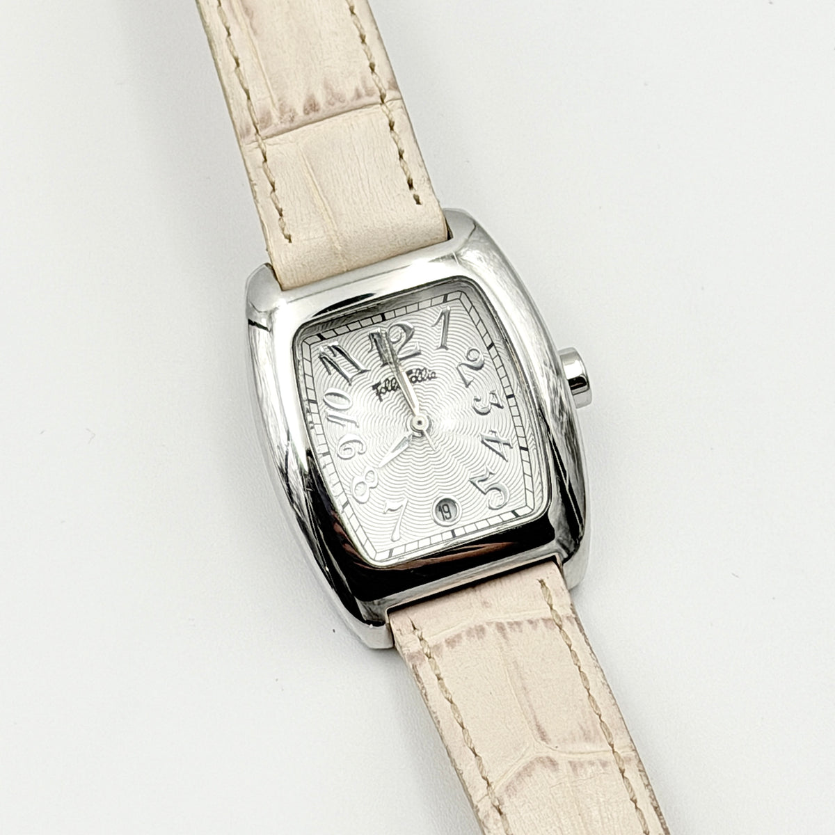 Folli Follie S922 Silver Dial Watch Beige