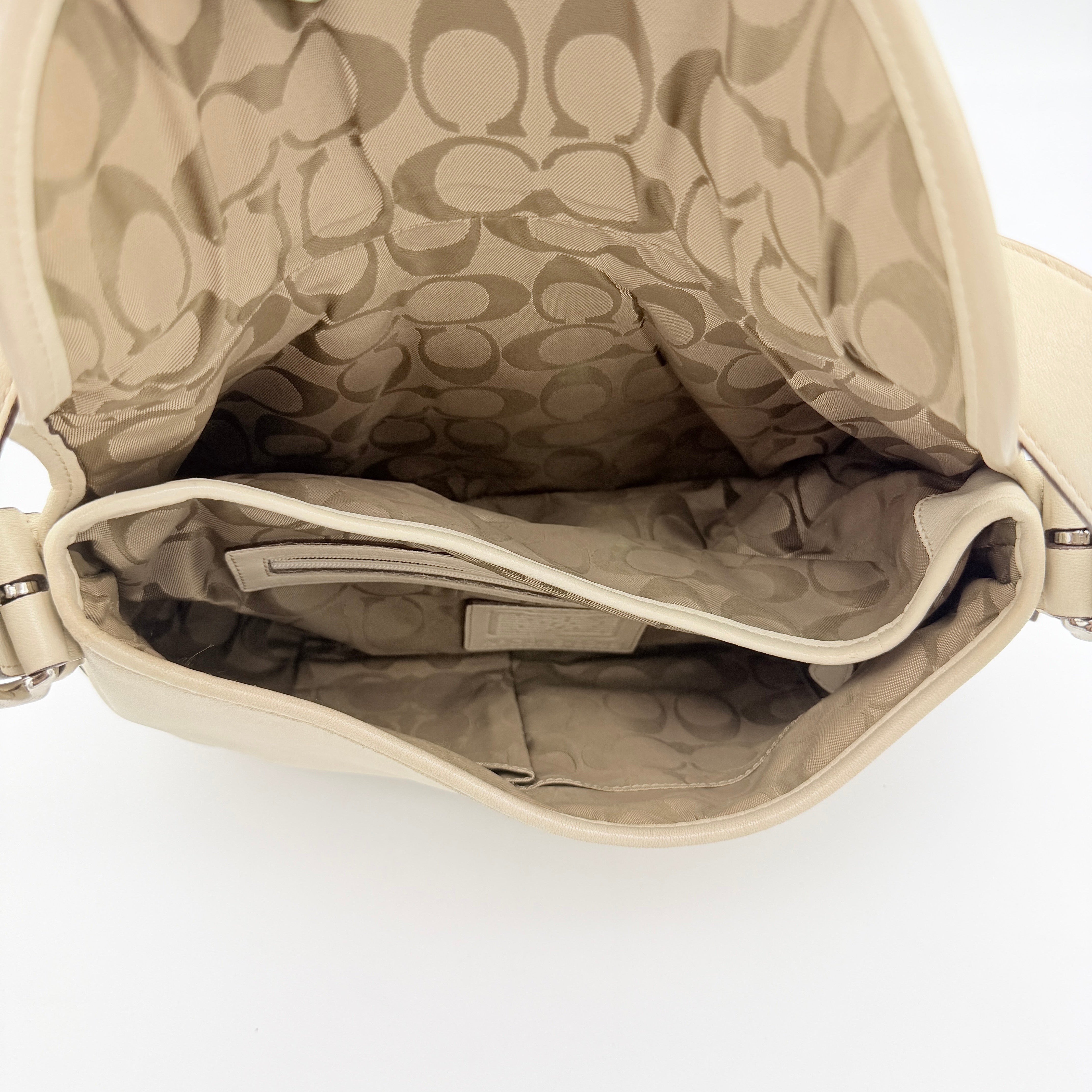 Coach Y2K Signature Soho Shoulder Bag Ivory