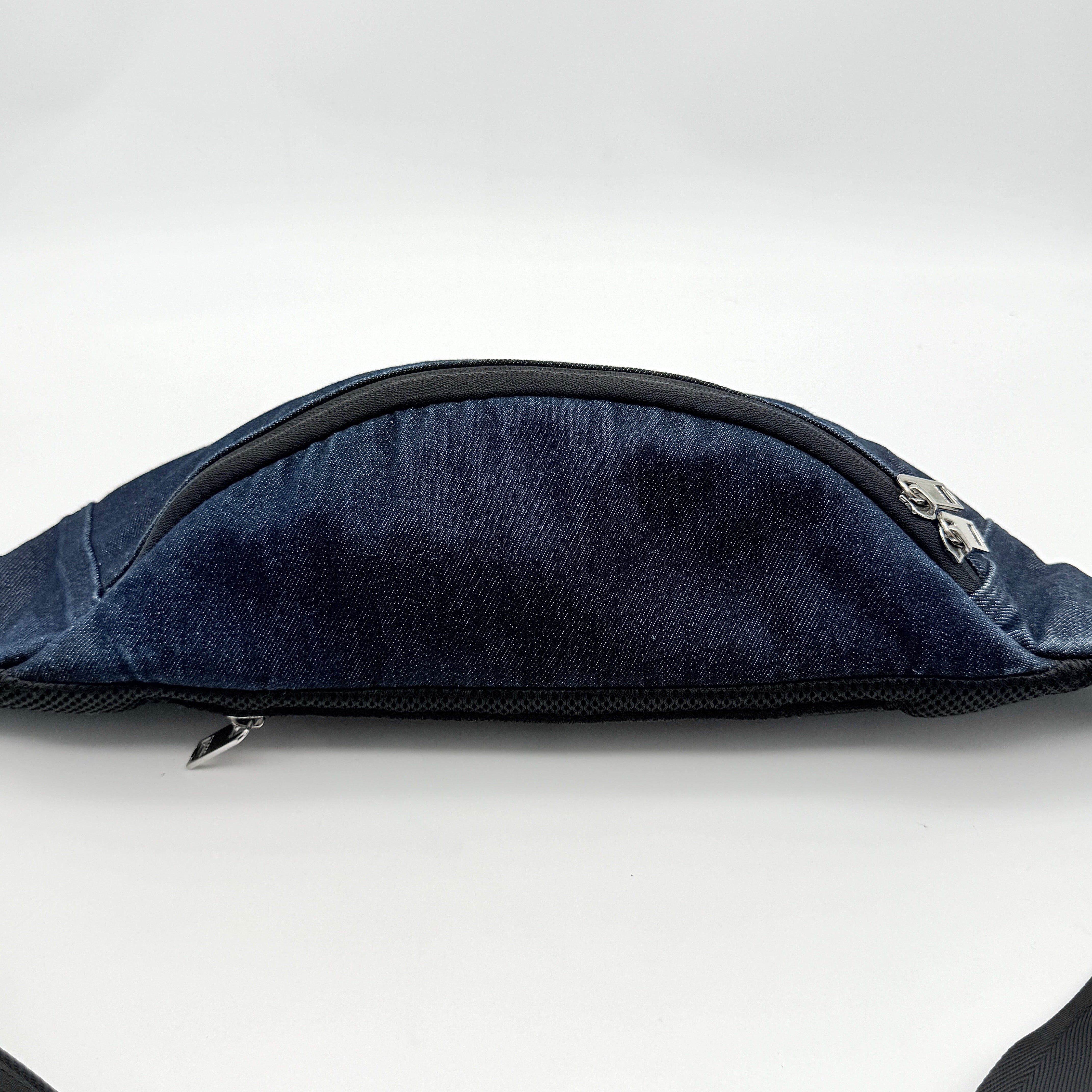 Diesel Logo Belt Bag Denim Blue