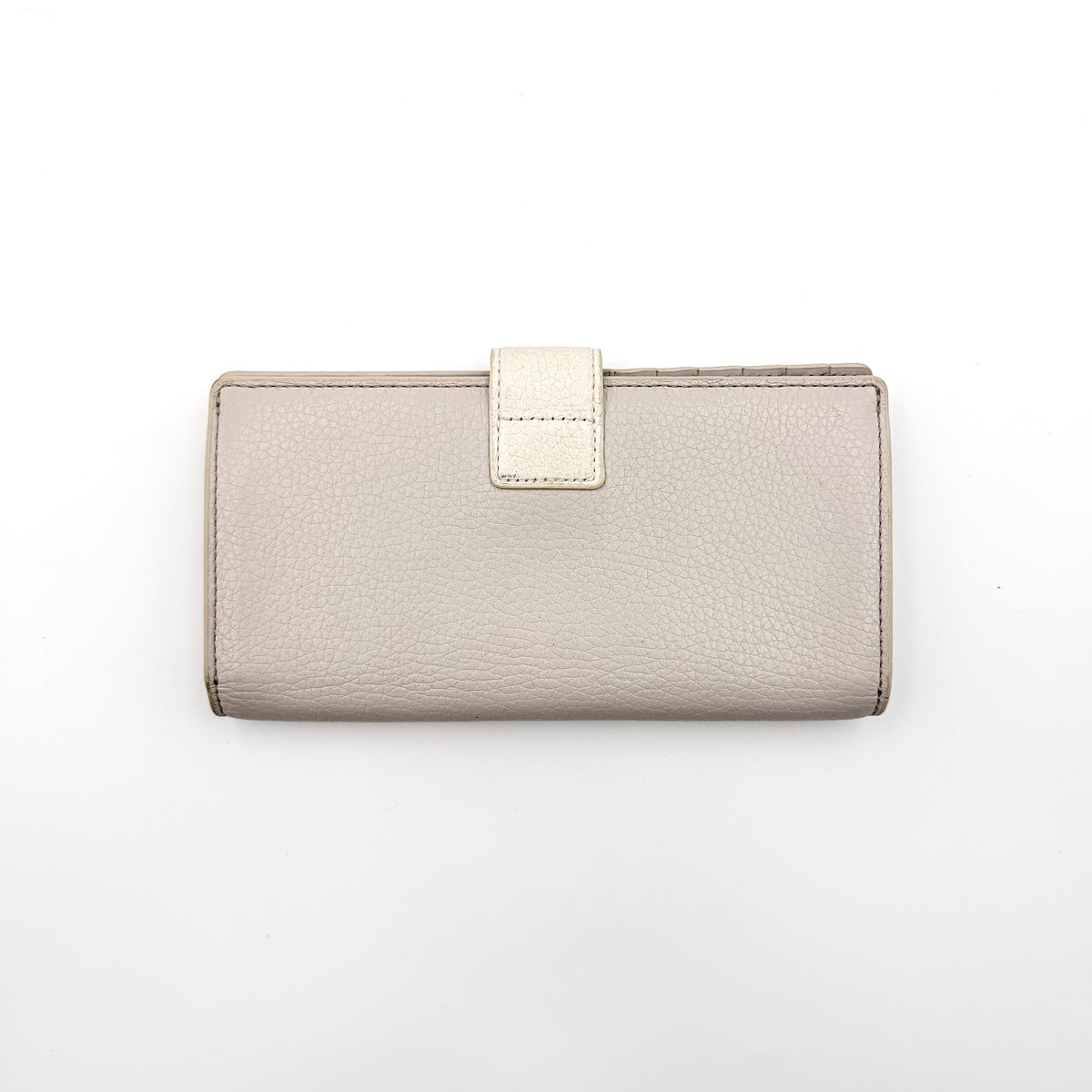 Furla Sofia Grainy Continental Long Wallet Ivory