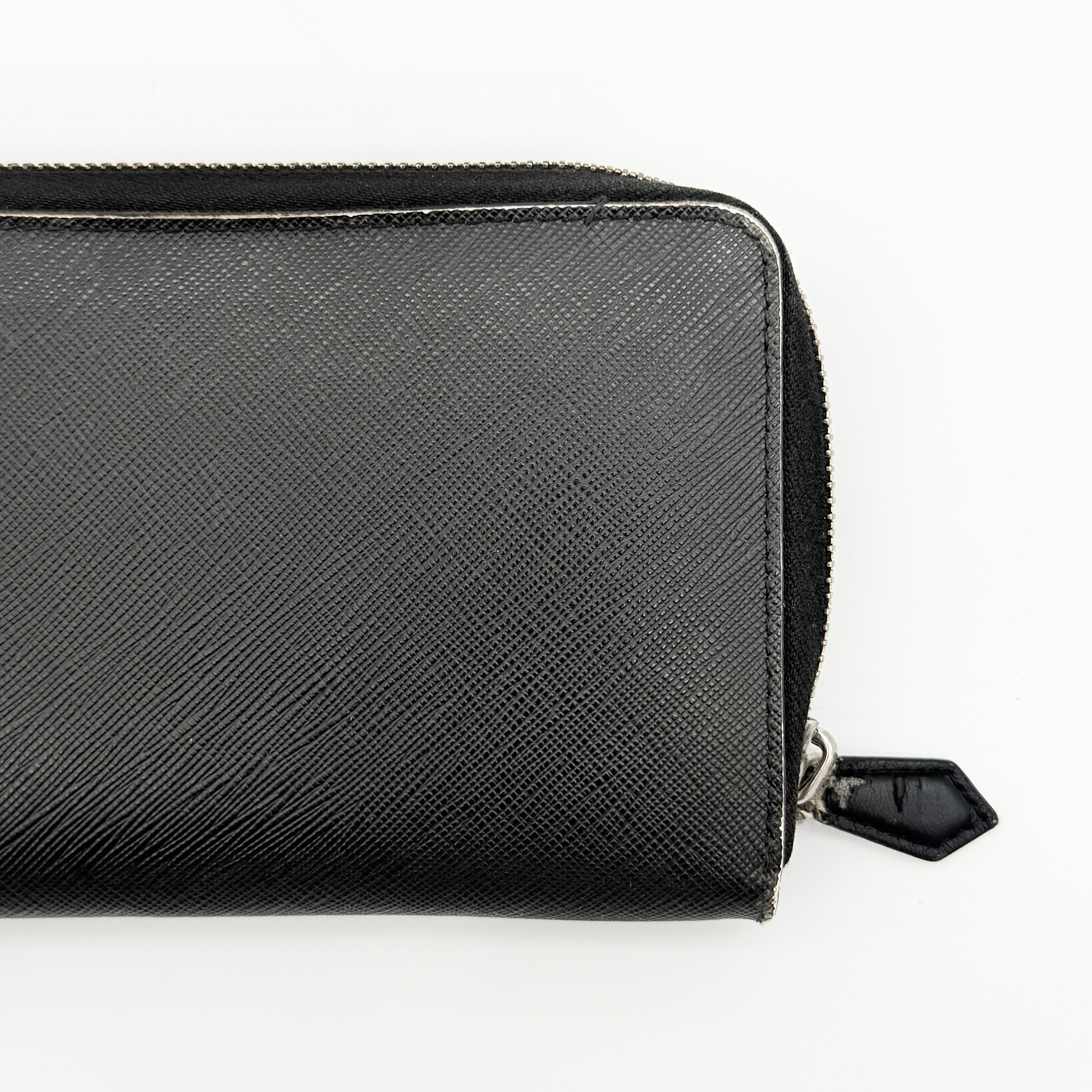 Givenchy Bambi Zip-Around Long Wallet Black