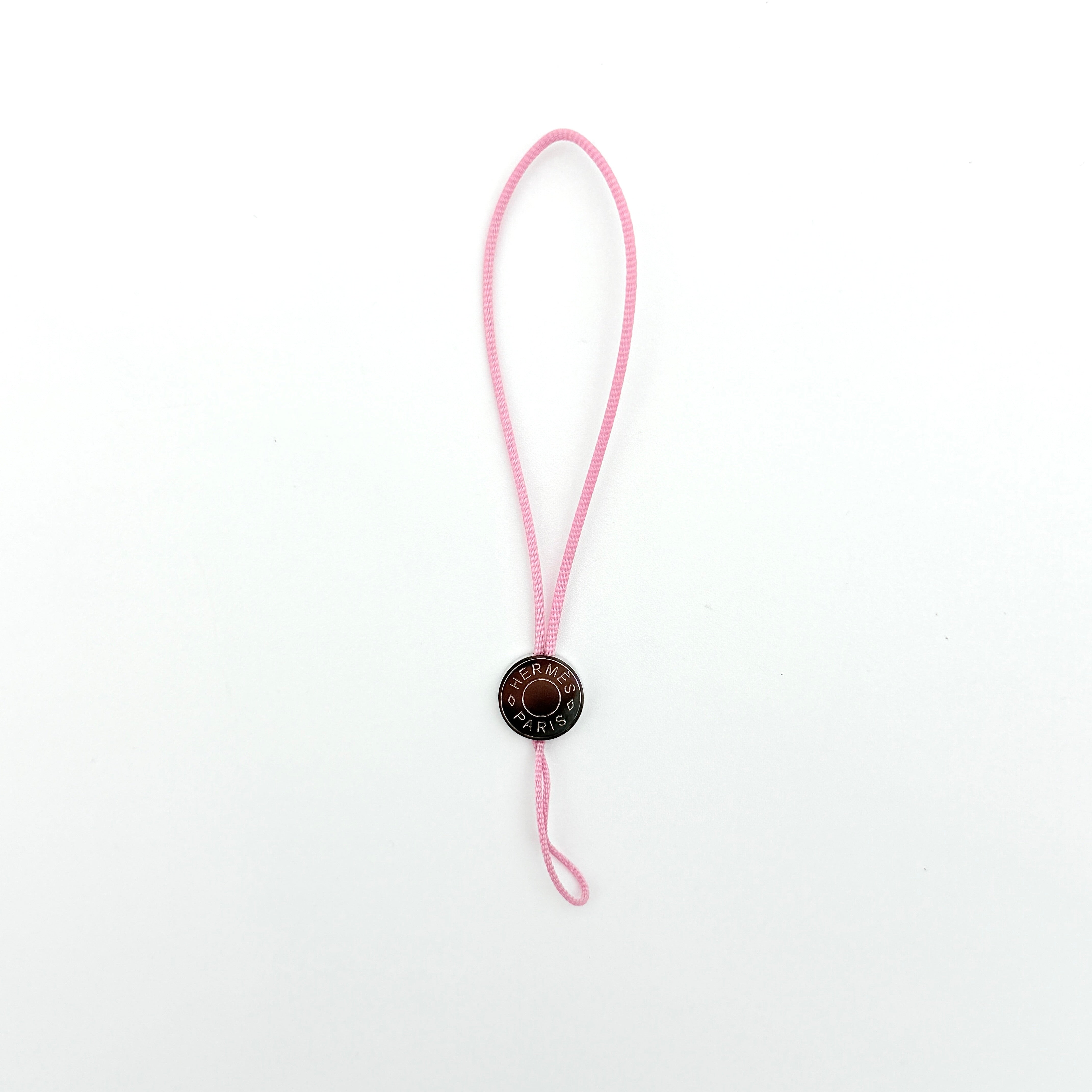Hermès Clou de Selle Phone Charm Pink
