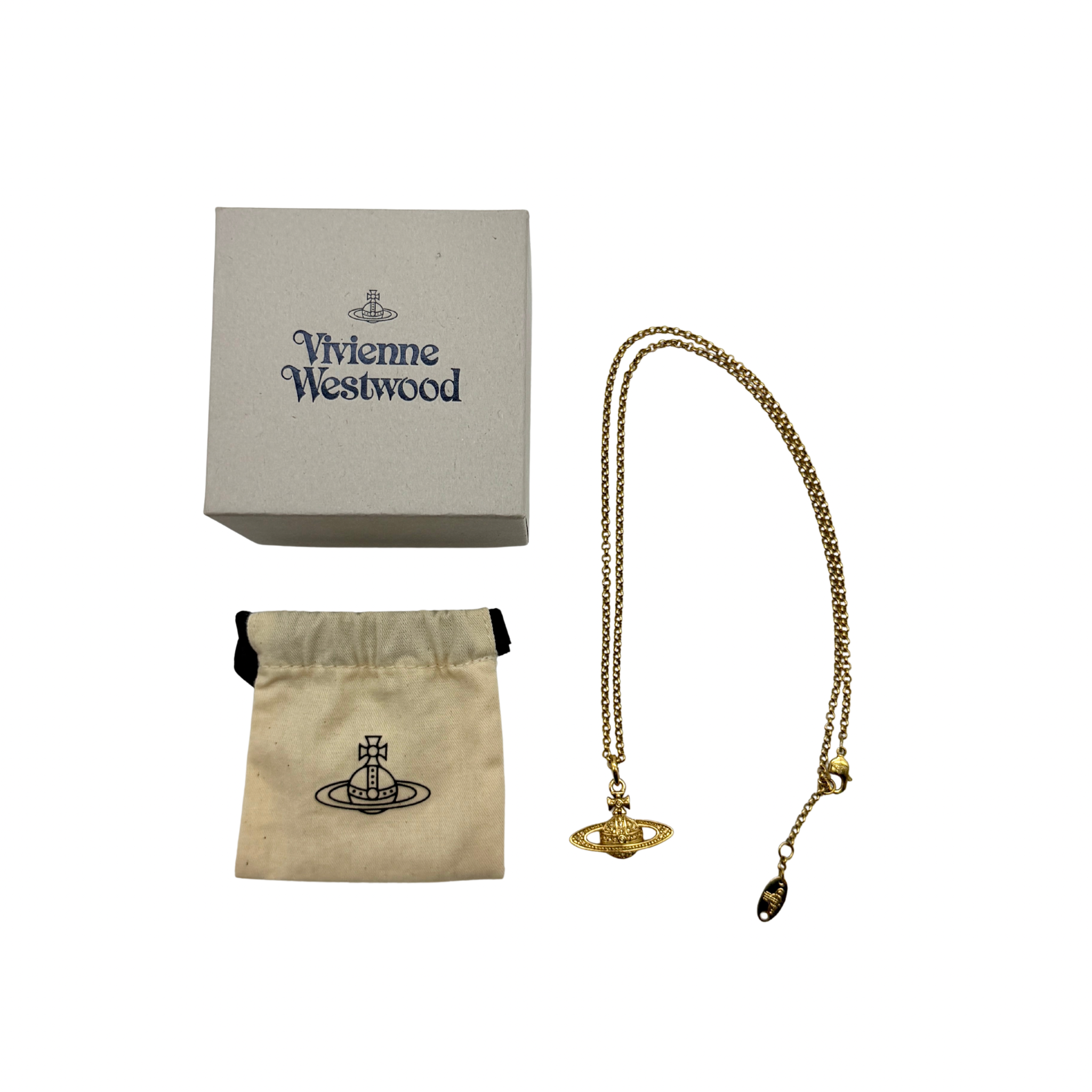 Vivienne Westwood Orb Necklace Gold