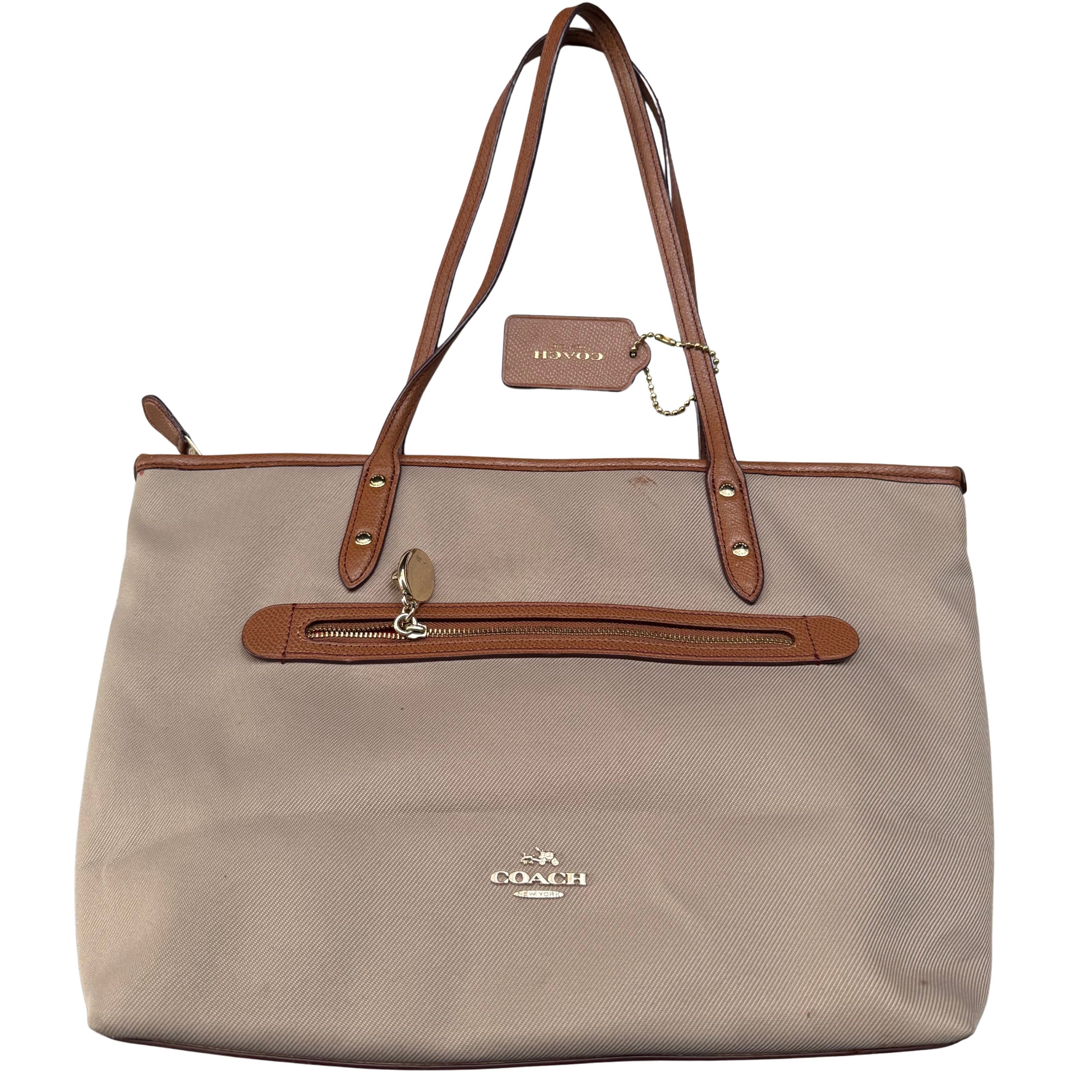 Coach Sawyer Tote Bag Brown