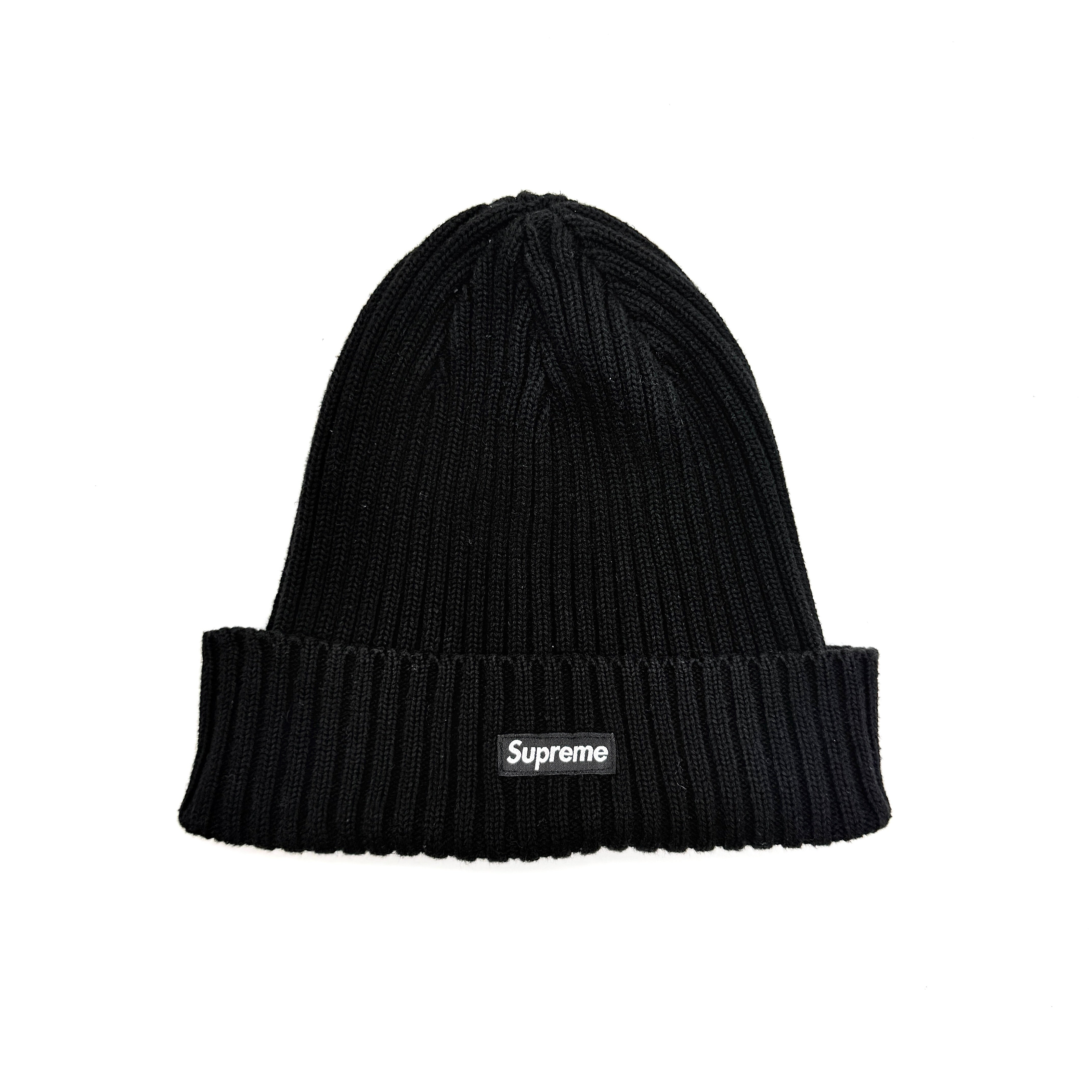 Supreme Overdyed Beanie Black