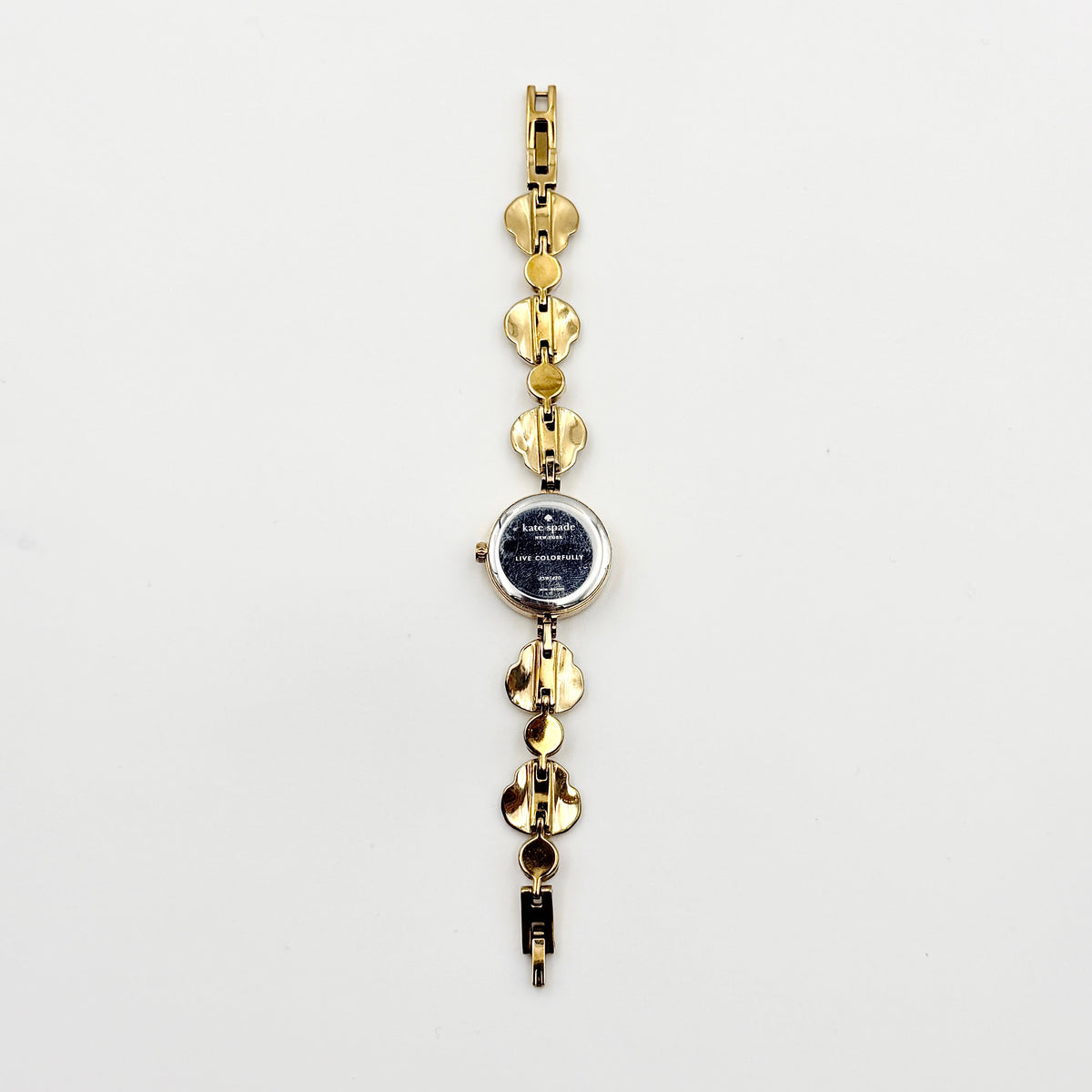 Kate Spade New York Monroe Floral Bracelet Watch Gold
