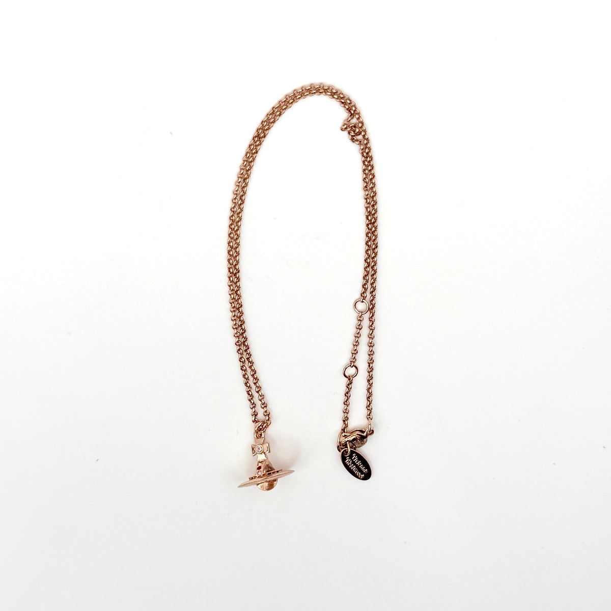 Vivienne Westwood New Petite Orb Necklace Rose Gold/Multi