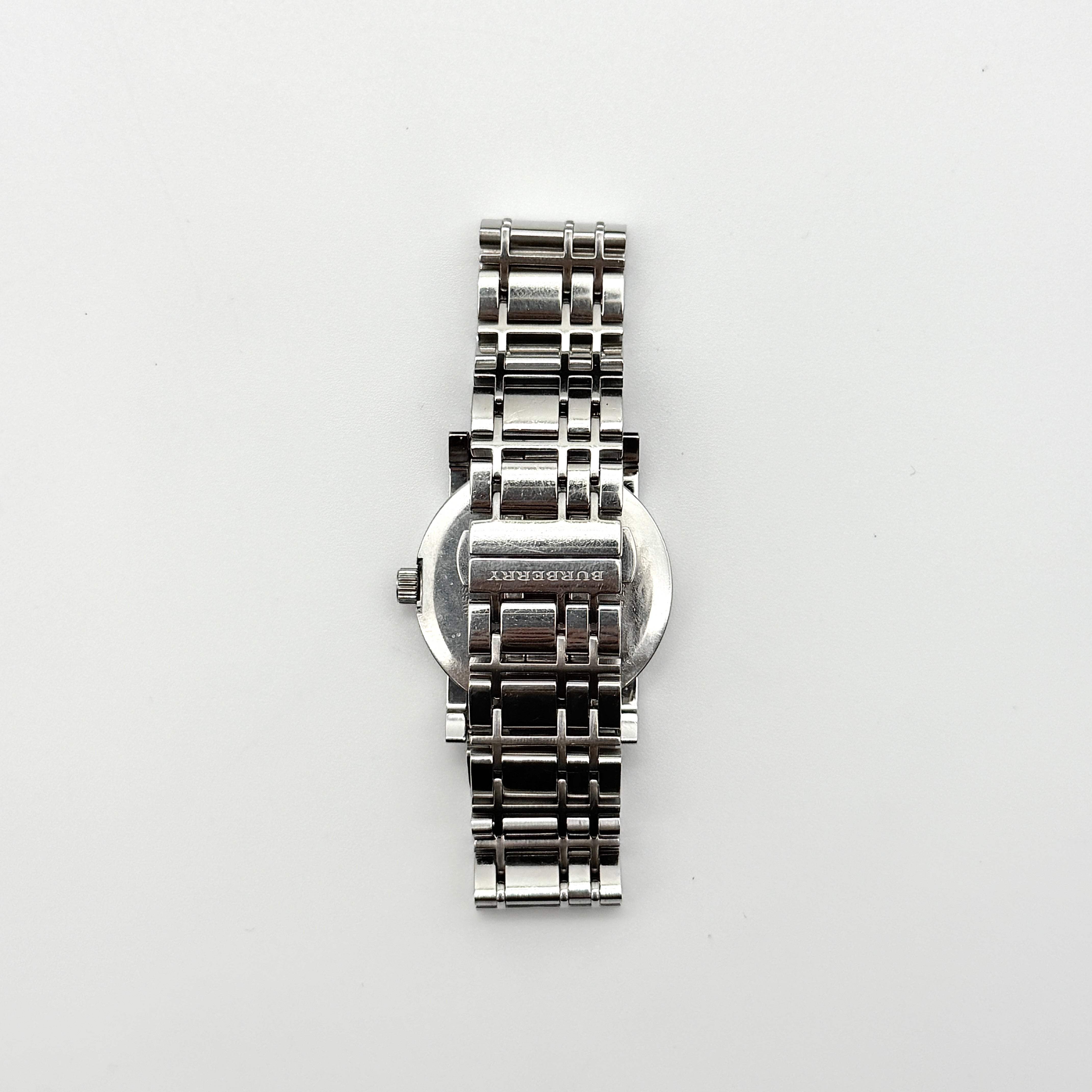 Burberry Heritage BU1353 Champagne Dial Stainless Steel Watch