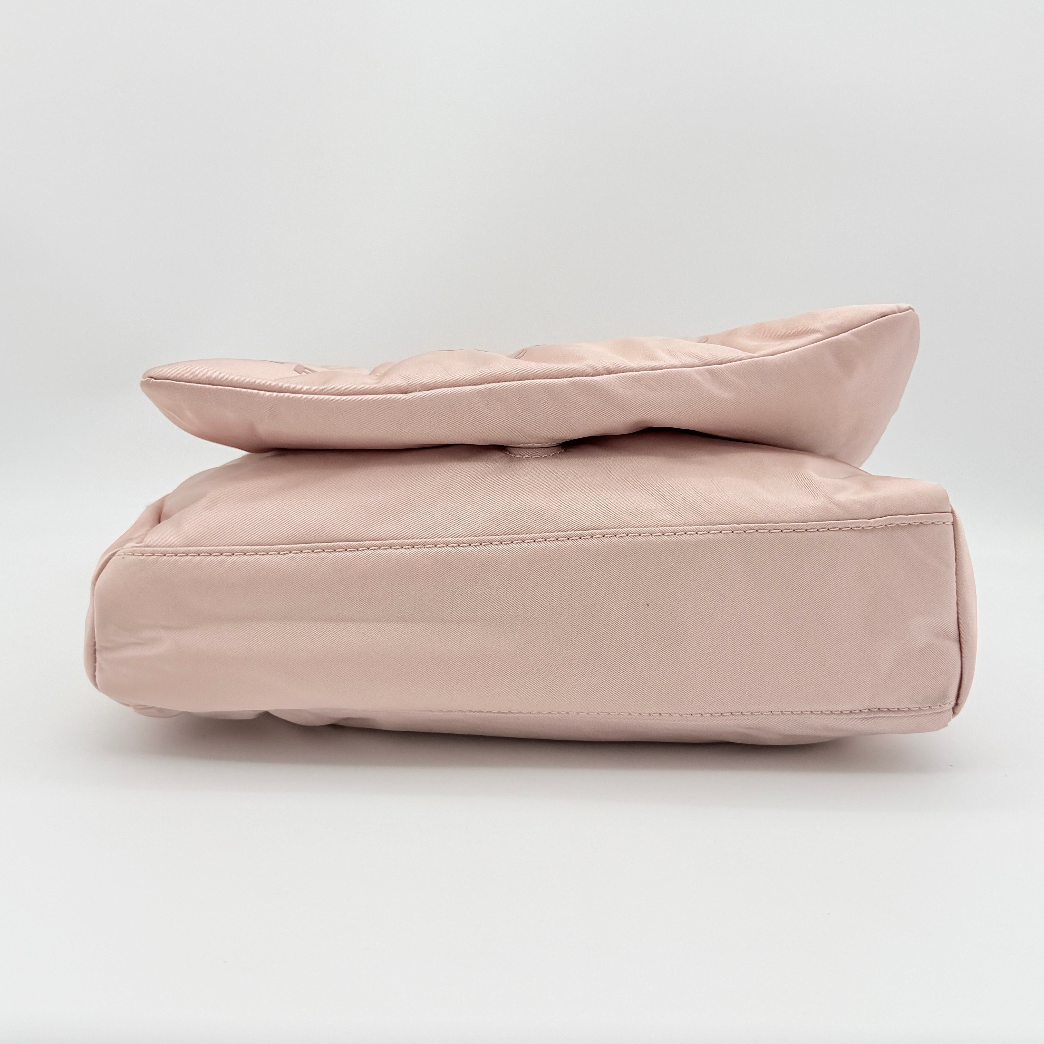 Diesel 2Way Embroidered Padded Shoulder Bag Pink
