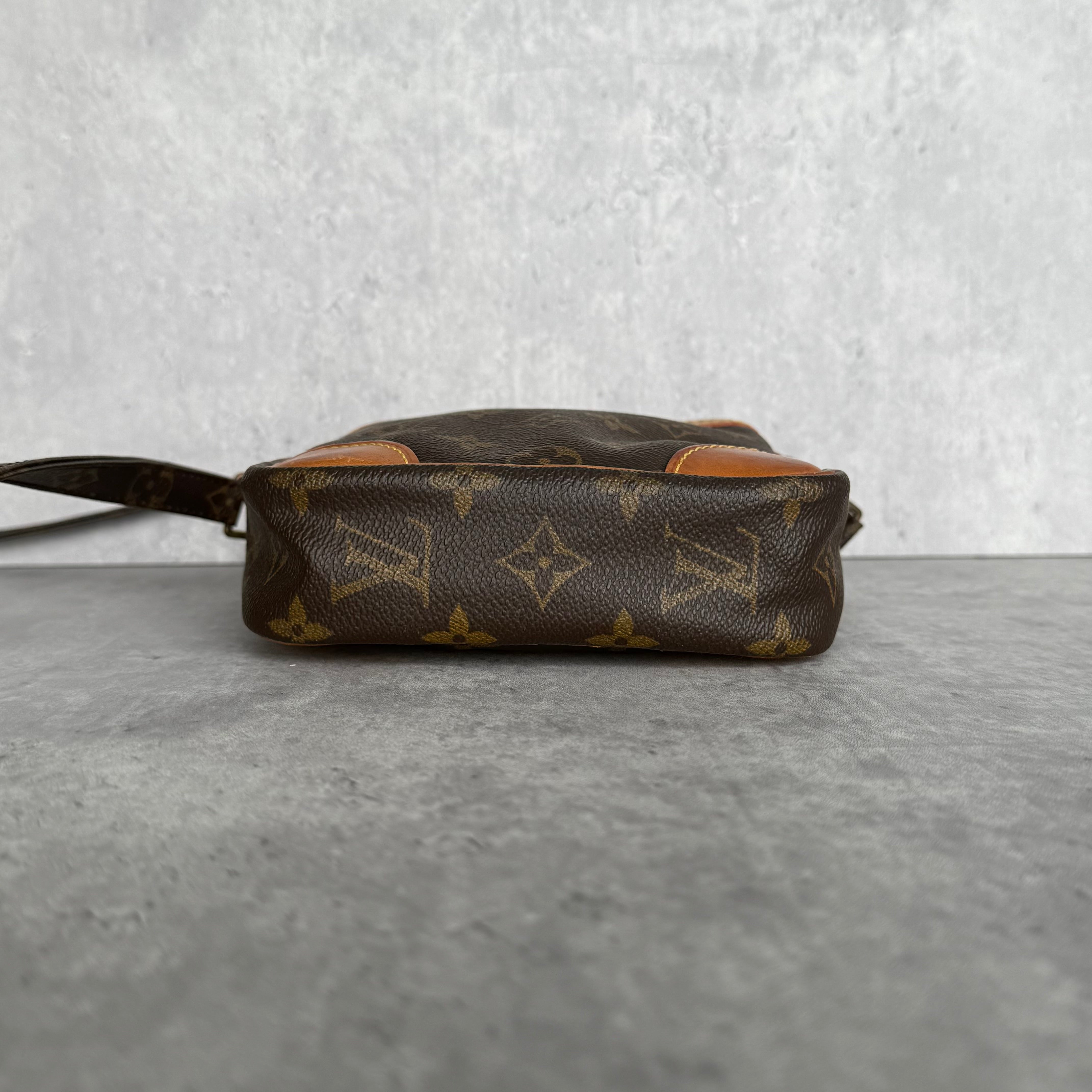 Louis Vuitton Monogram Danube Crossbody Bag Brown