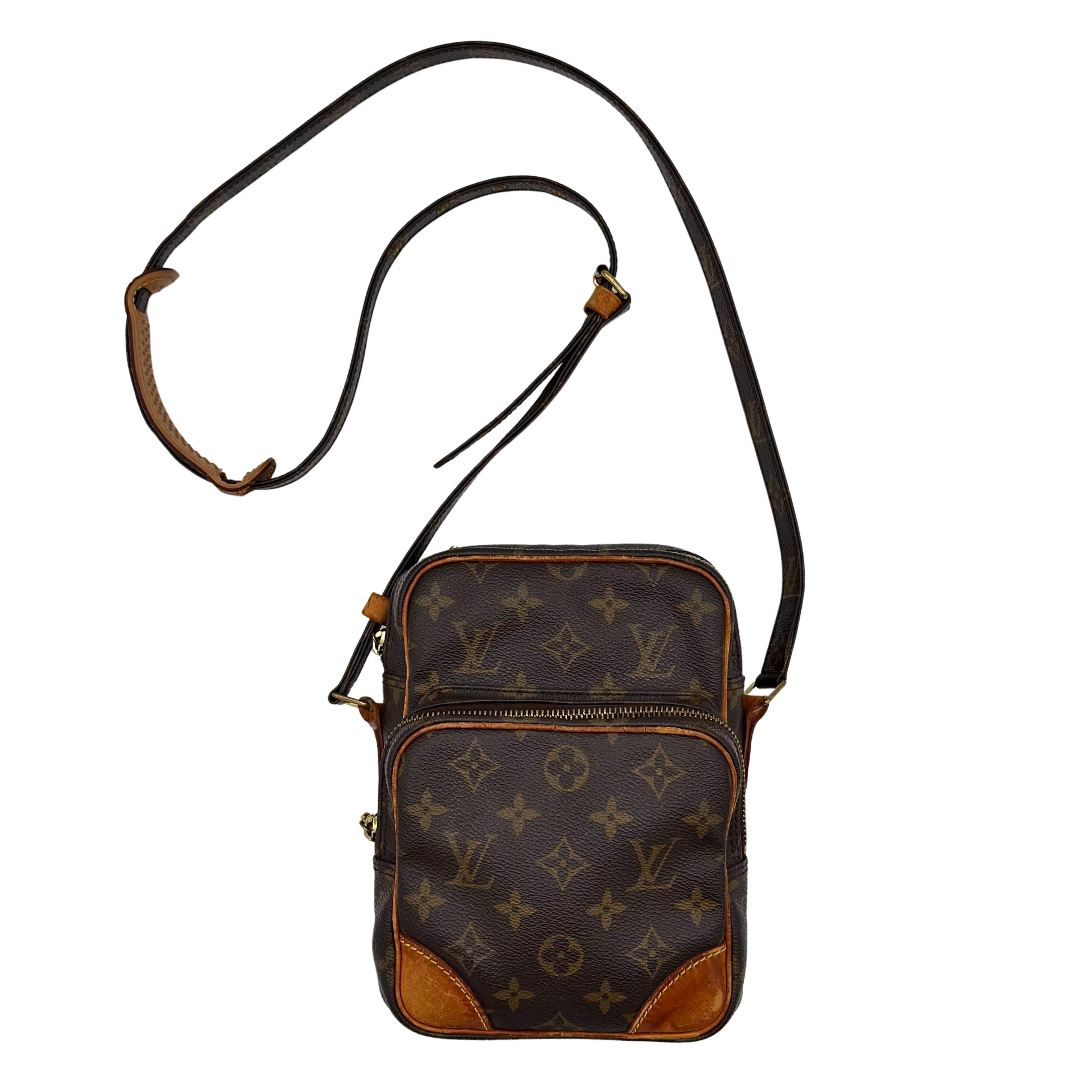 Louis Vuitton Monogram Amazon Crossbody Bag Brown