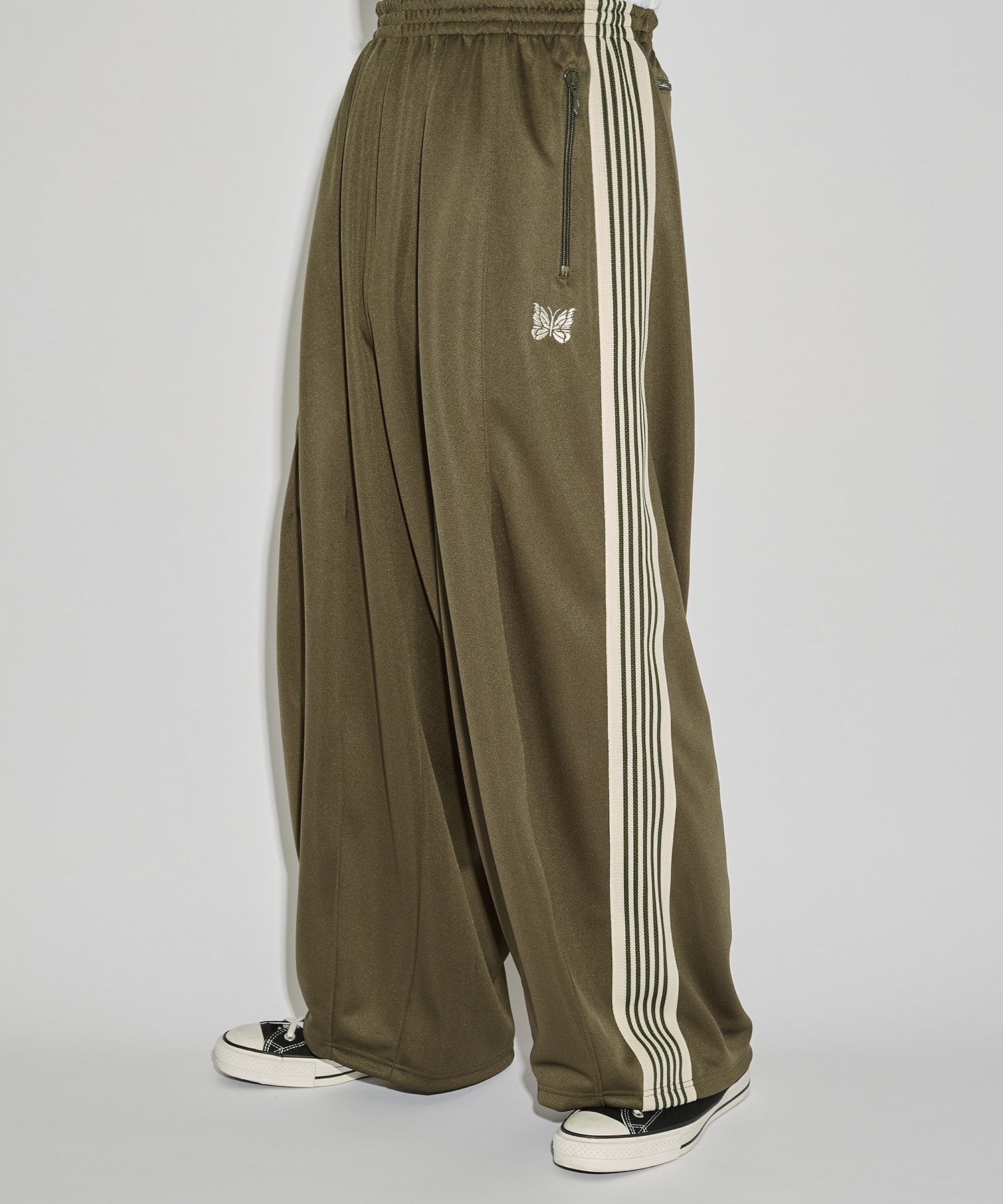 Needles H.D. Track Pant Olive Green