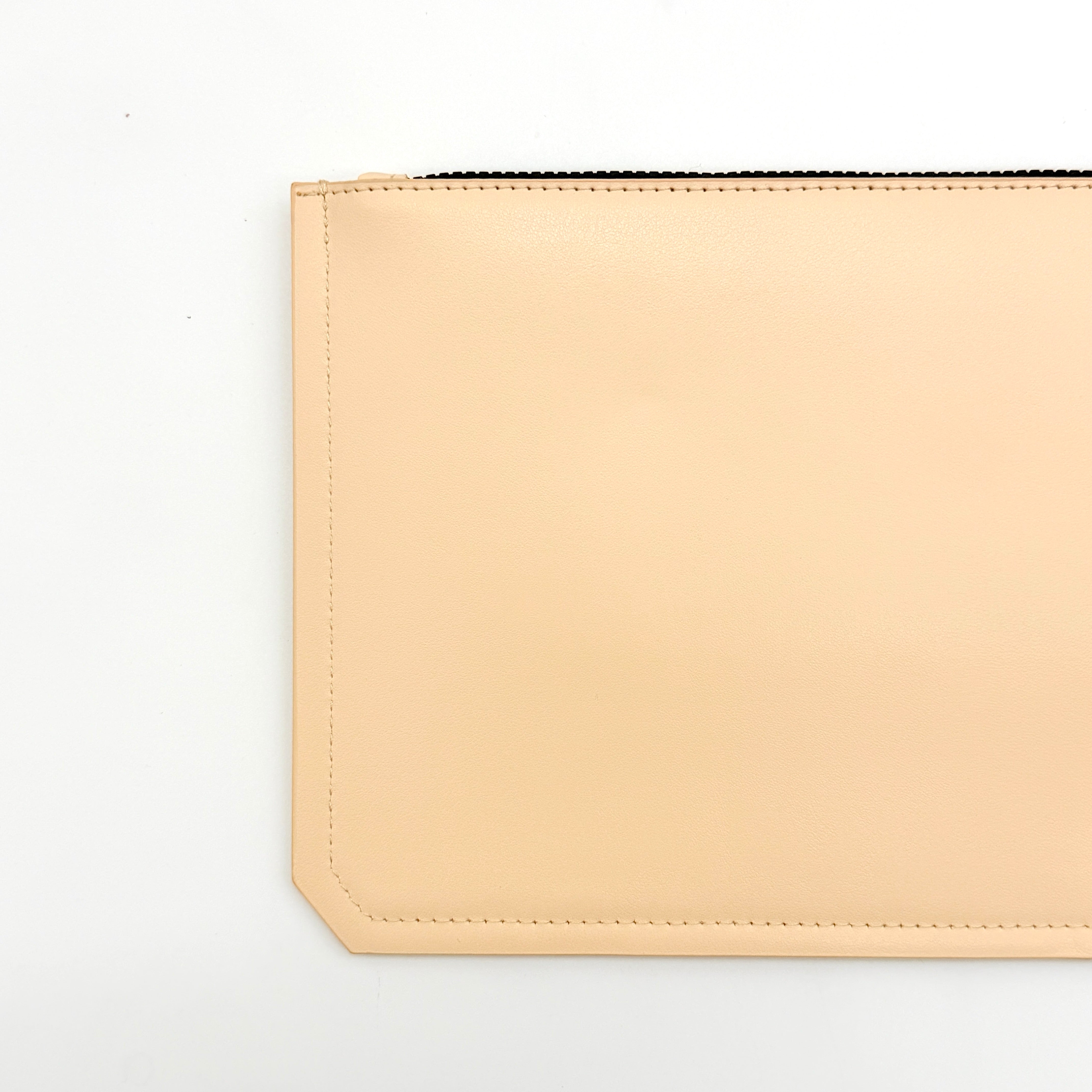 YSL Saint Laurent Beaute Pouch Beige