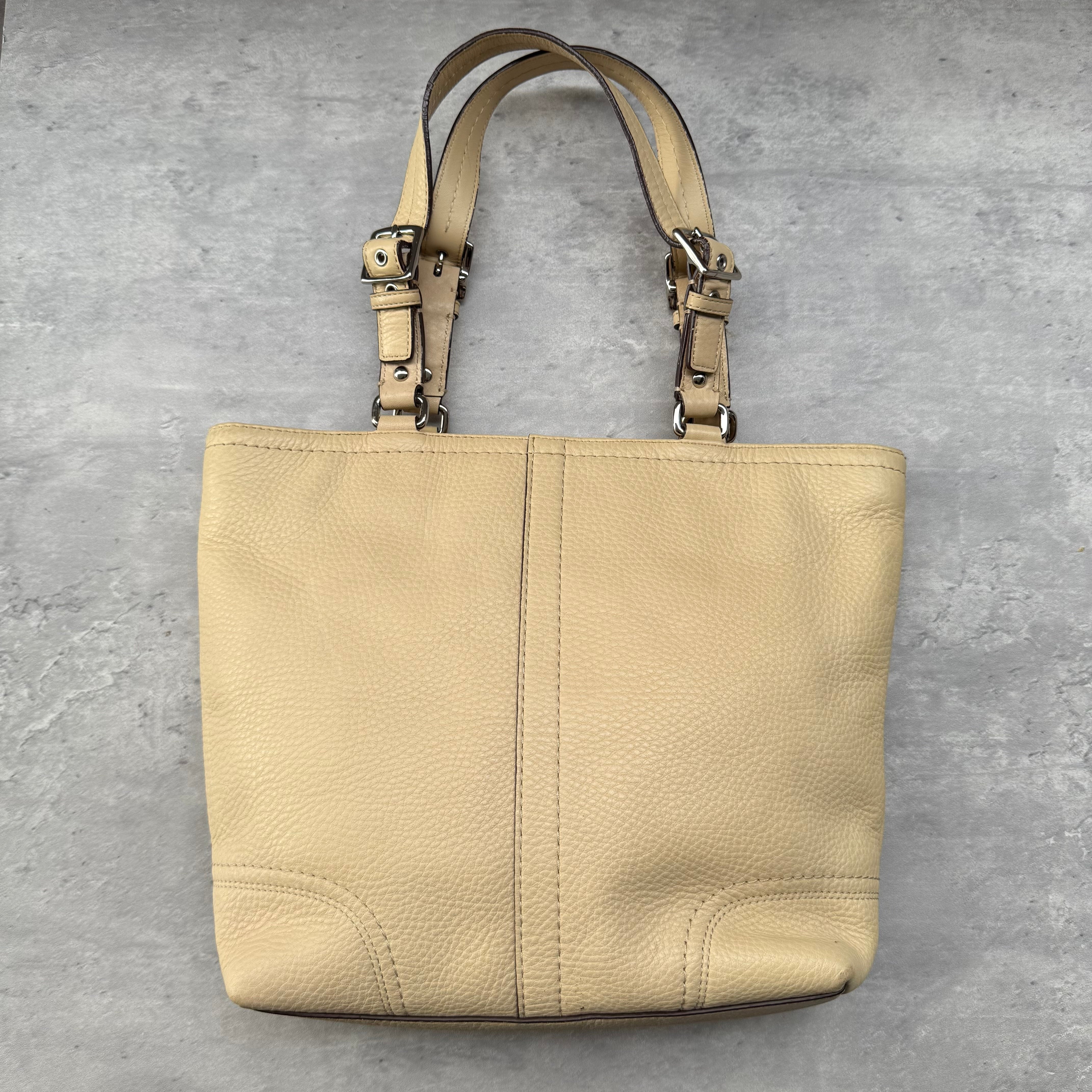 Coach Hamilton Tote Bag Cream