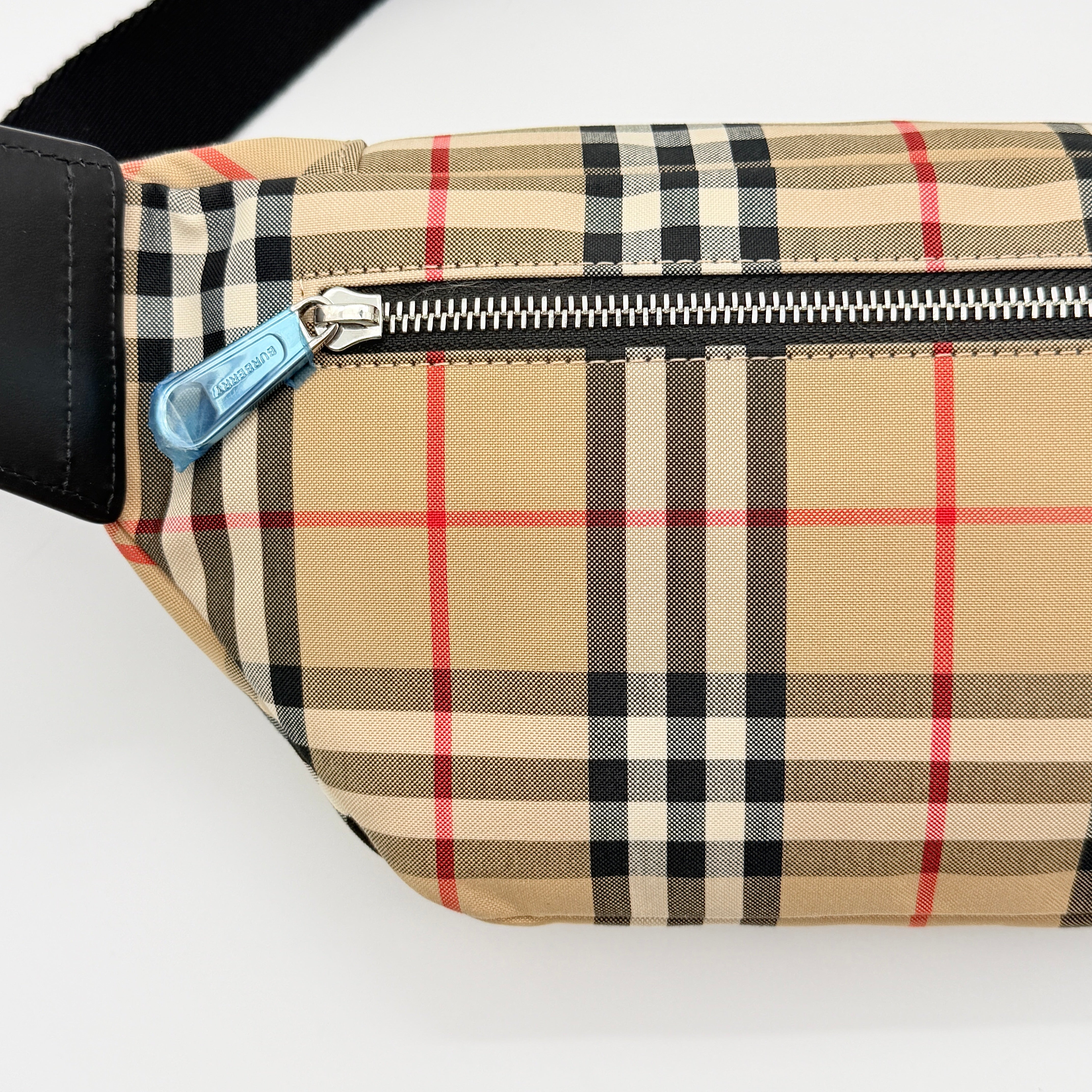 Burberry Nova Check Waist Bag Beige
