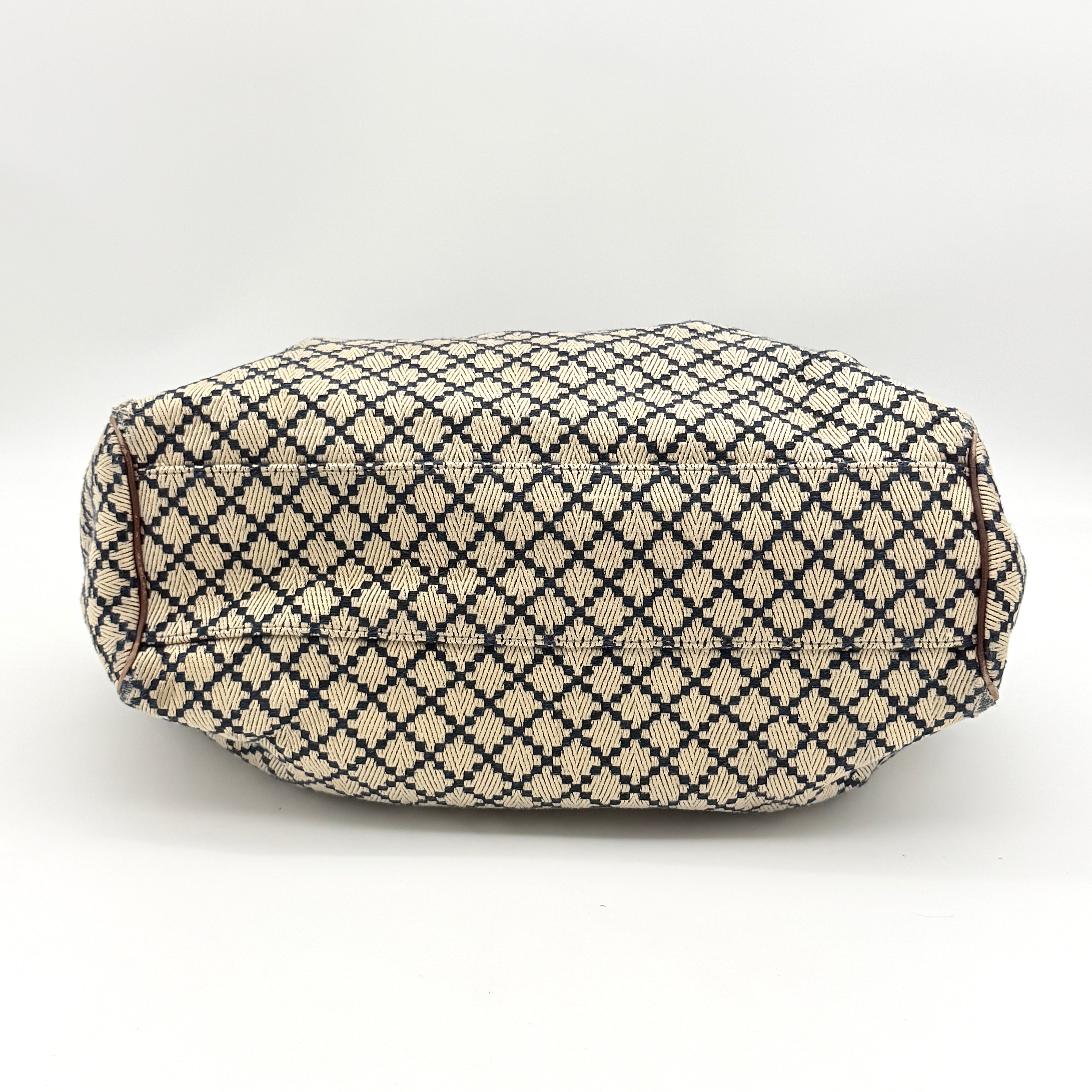 Gucci GG Diamante Sukey Shoulder Bag Beige/Brown