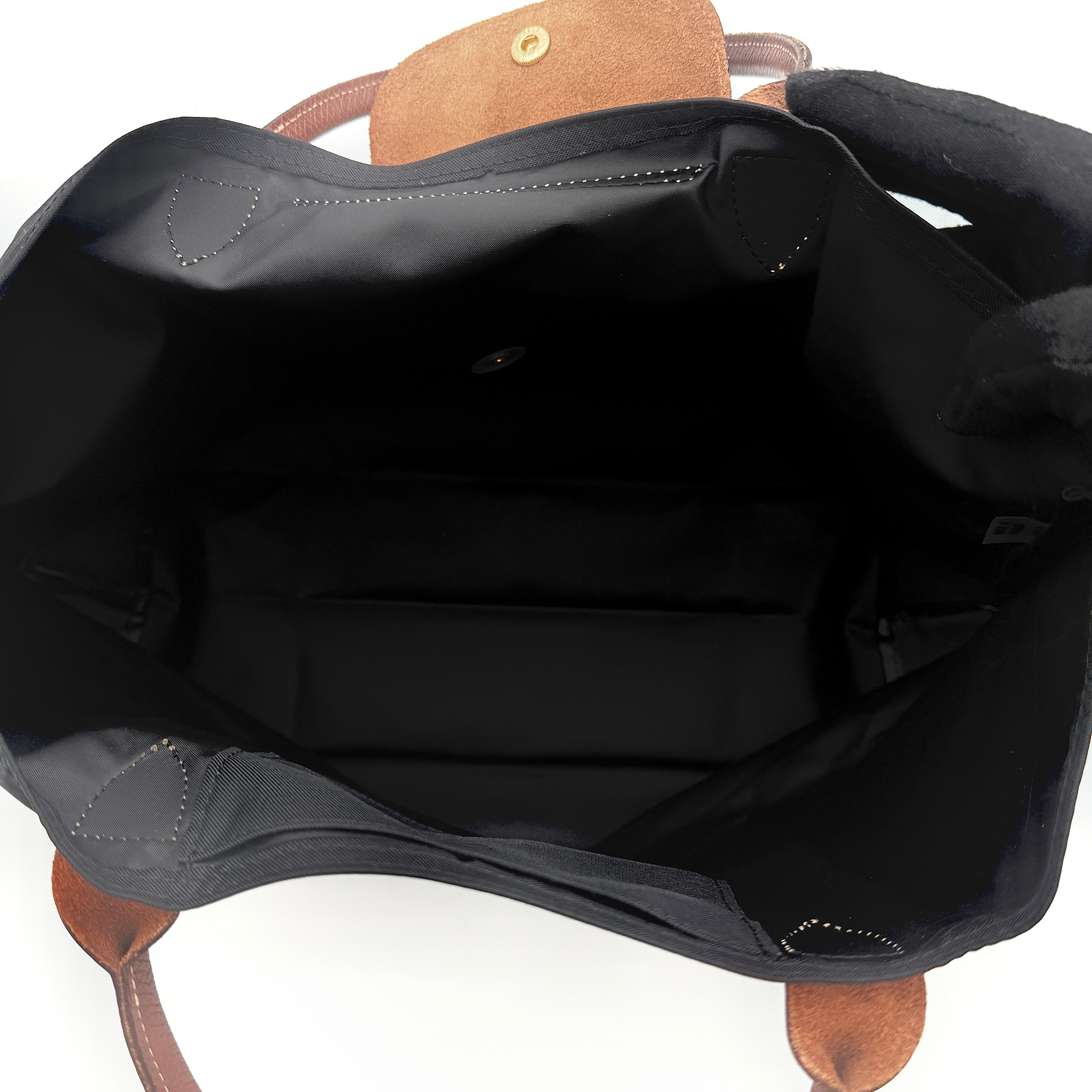 Longchamp Le Pliage Nylon Tote Bag Black