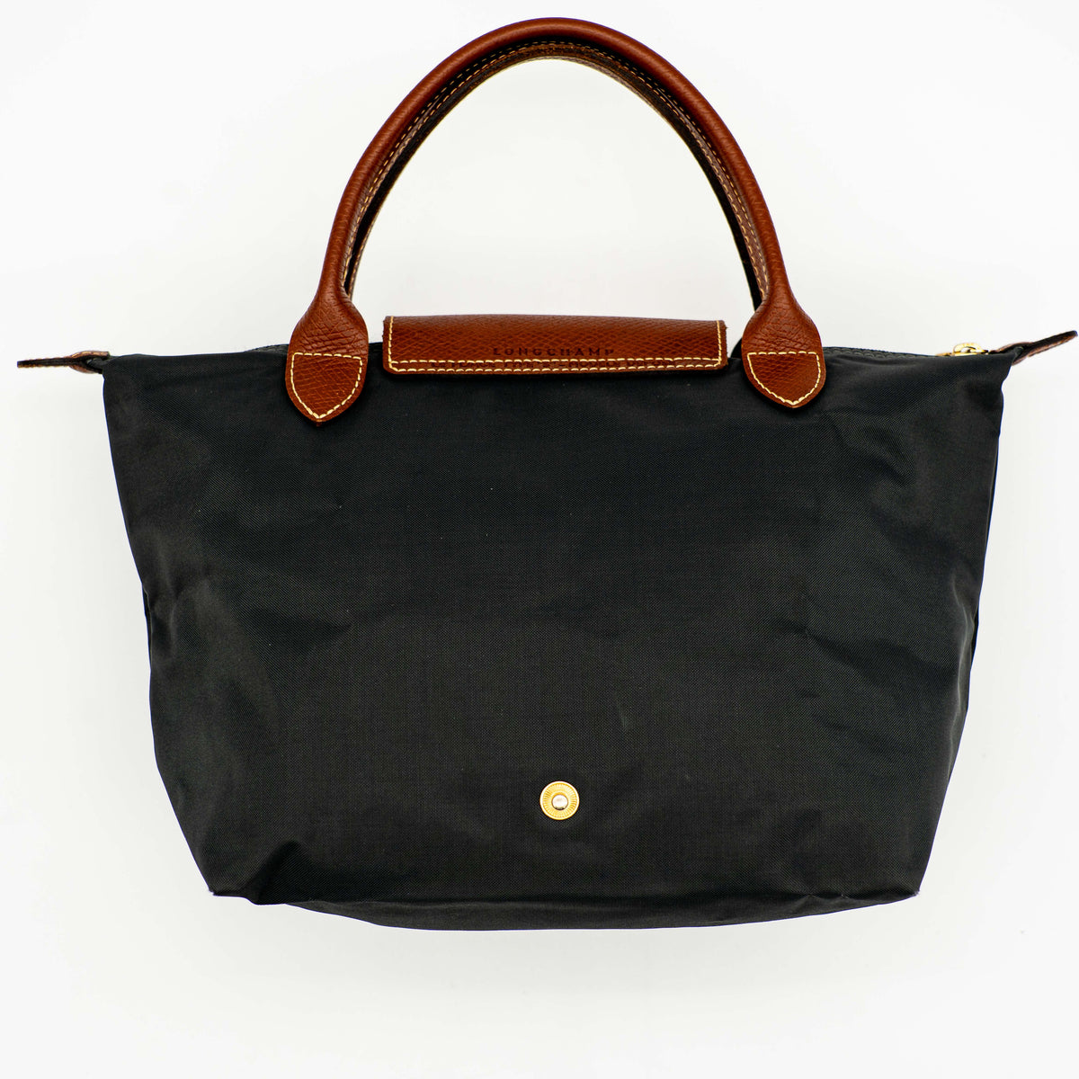 Longchamp Le Pliage Original Handbag Black/Brown
