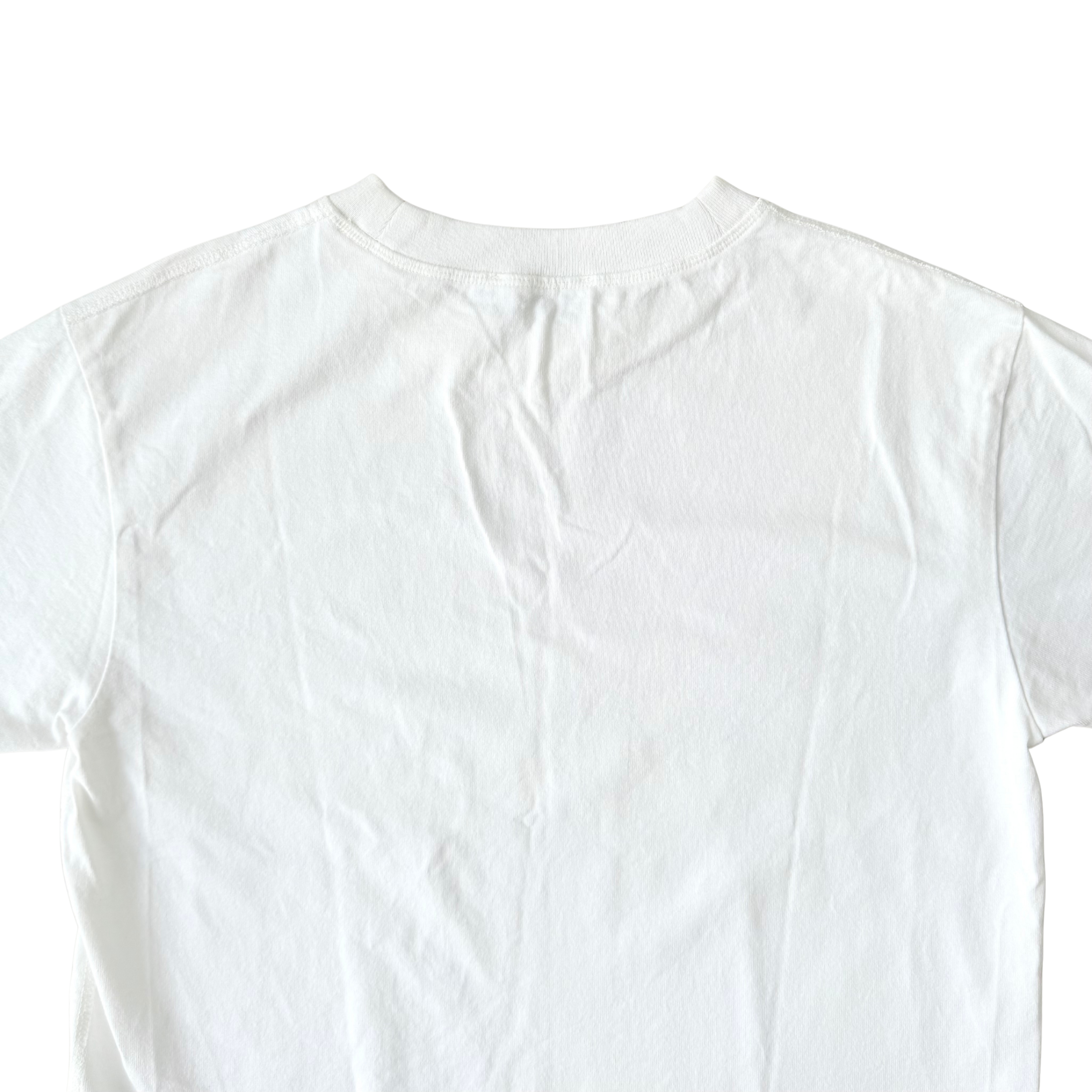 (XXS) Acne Studios Logo T-shirt Optic White