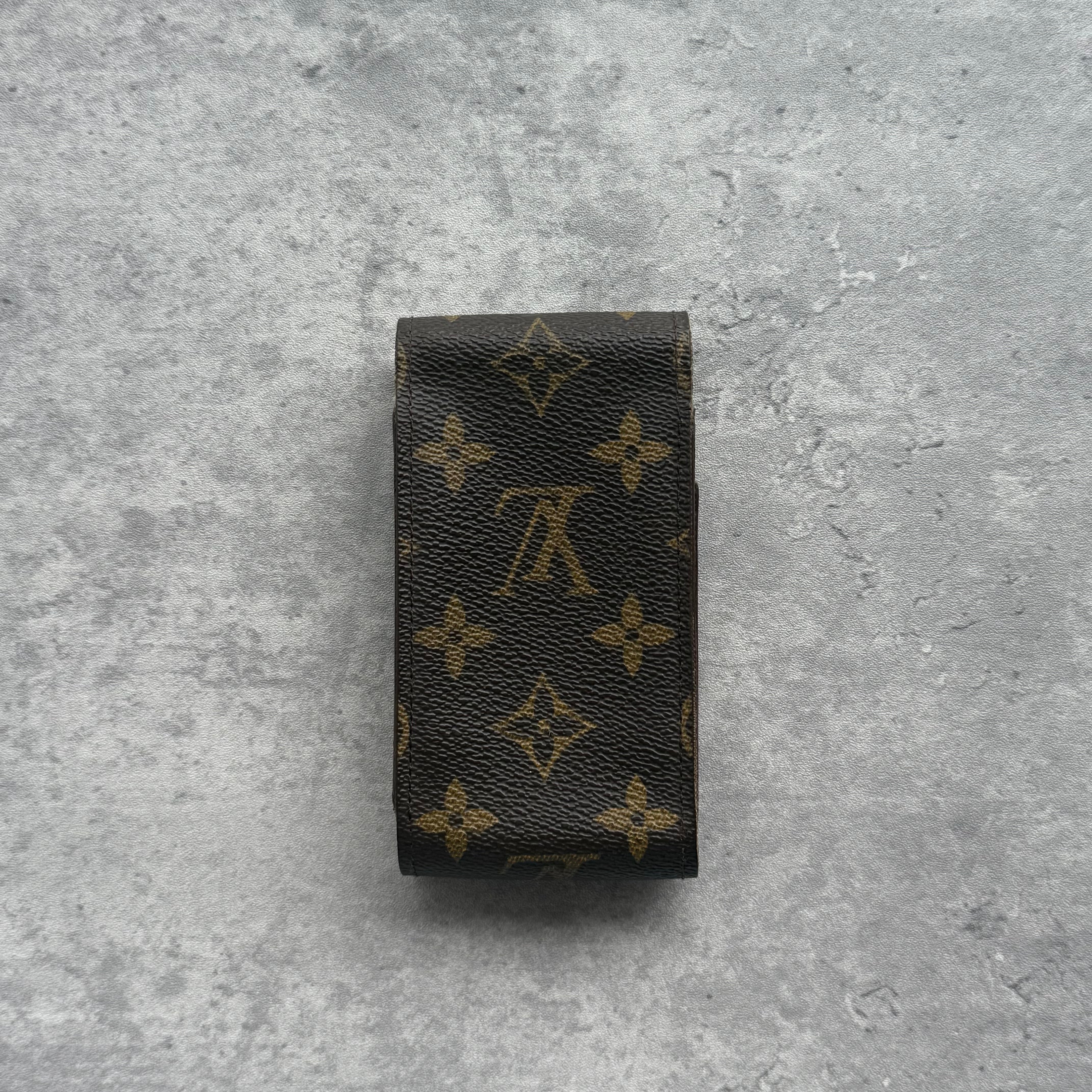 Louis Vuitton Monogram Cigarette Case Brown